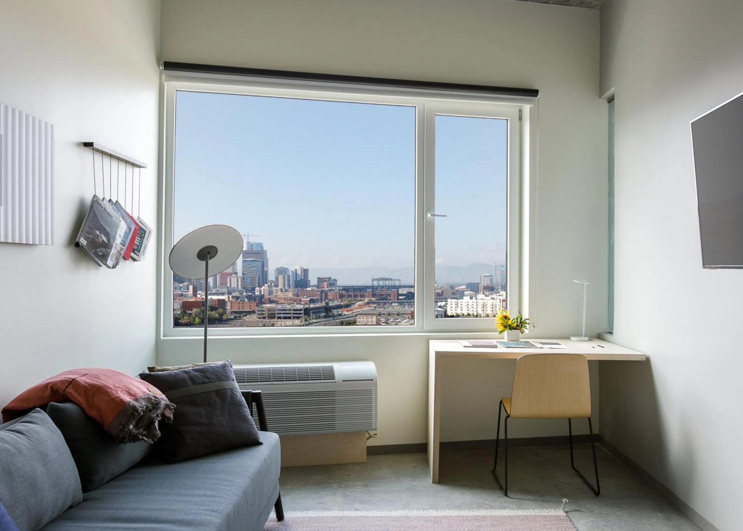 Seating area in The Source Hotel