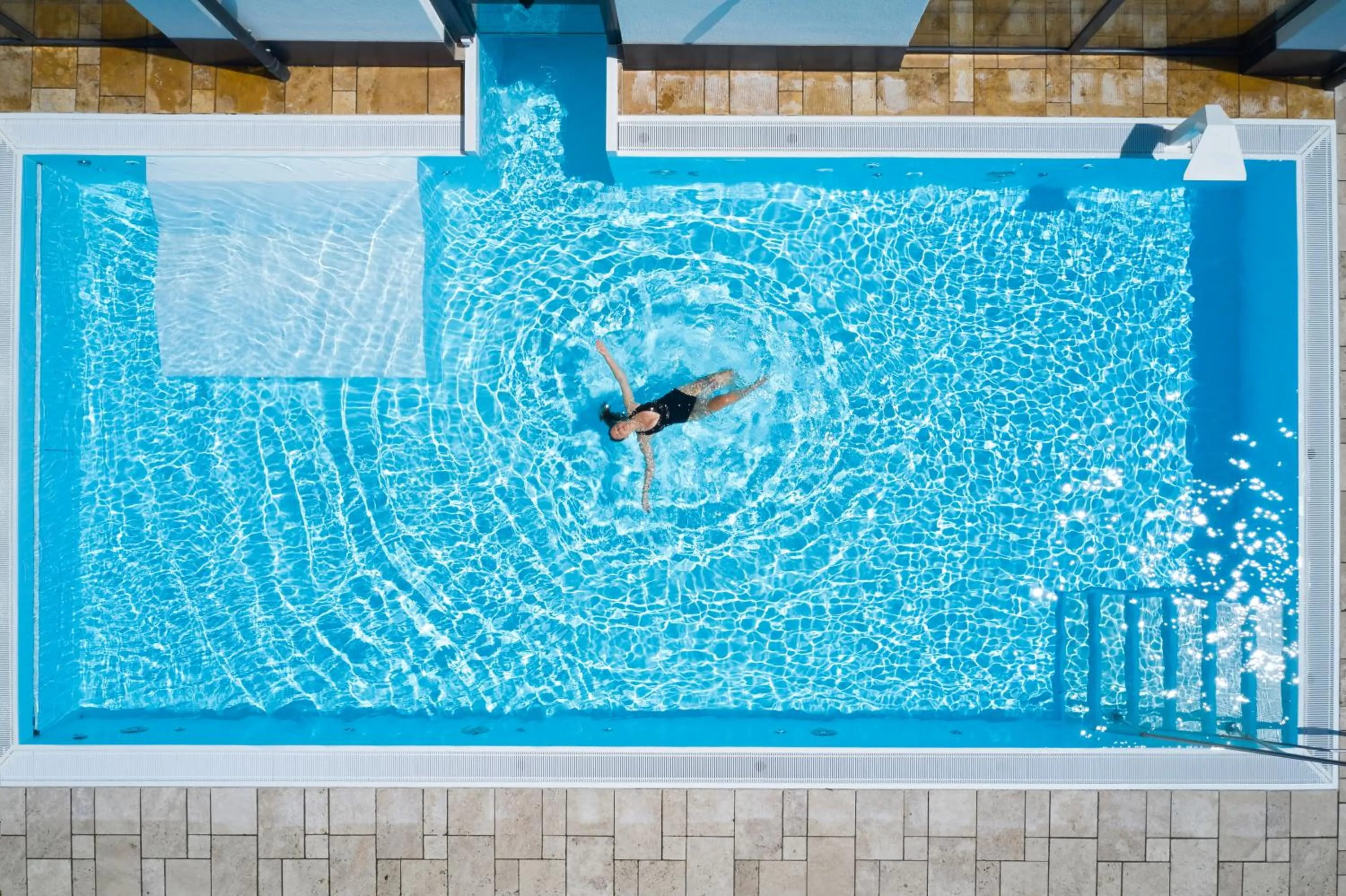 Swimming pool in Panoramahotel Oberjoch