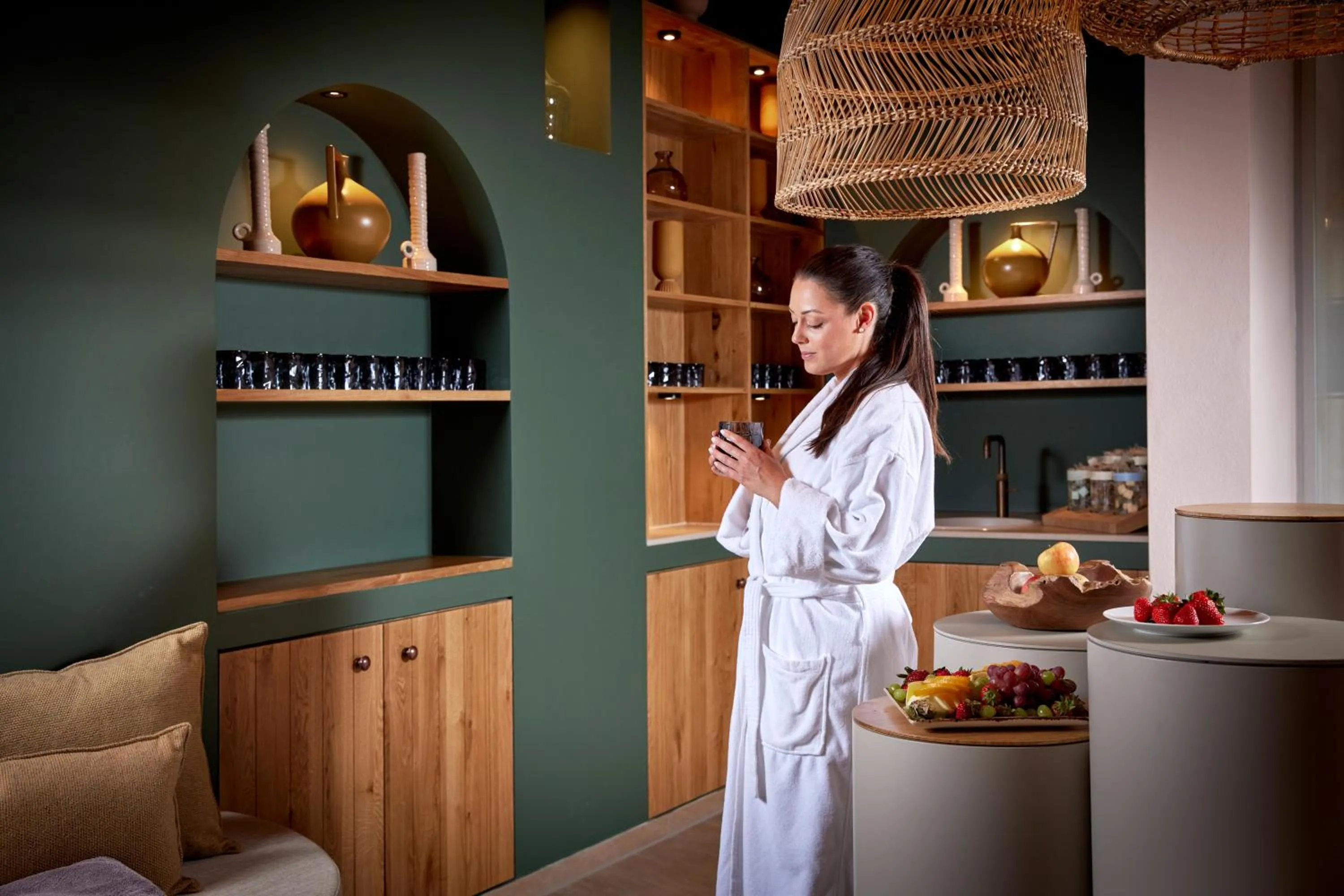 Spa and wellness centre/facilities in Panoramahotel Oberjoch