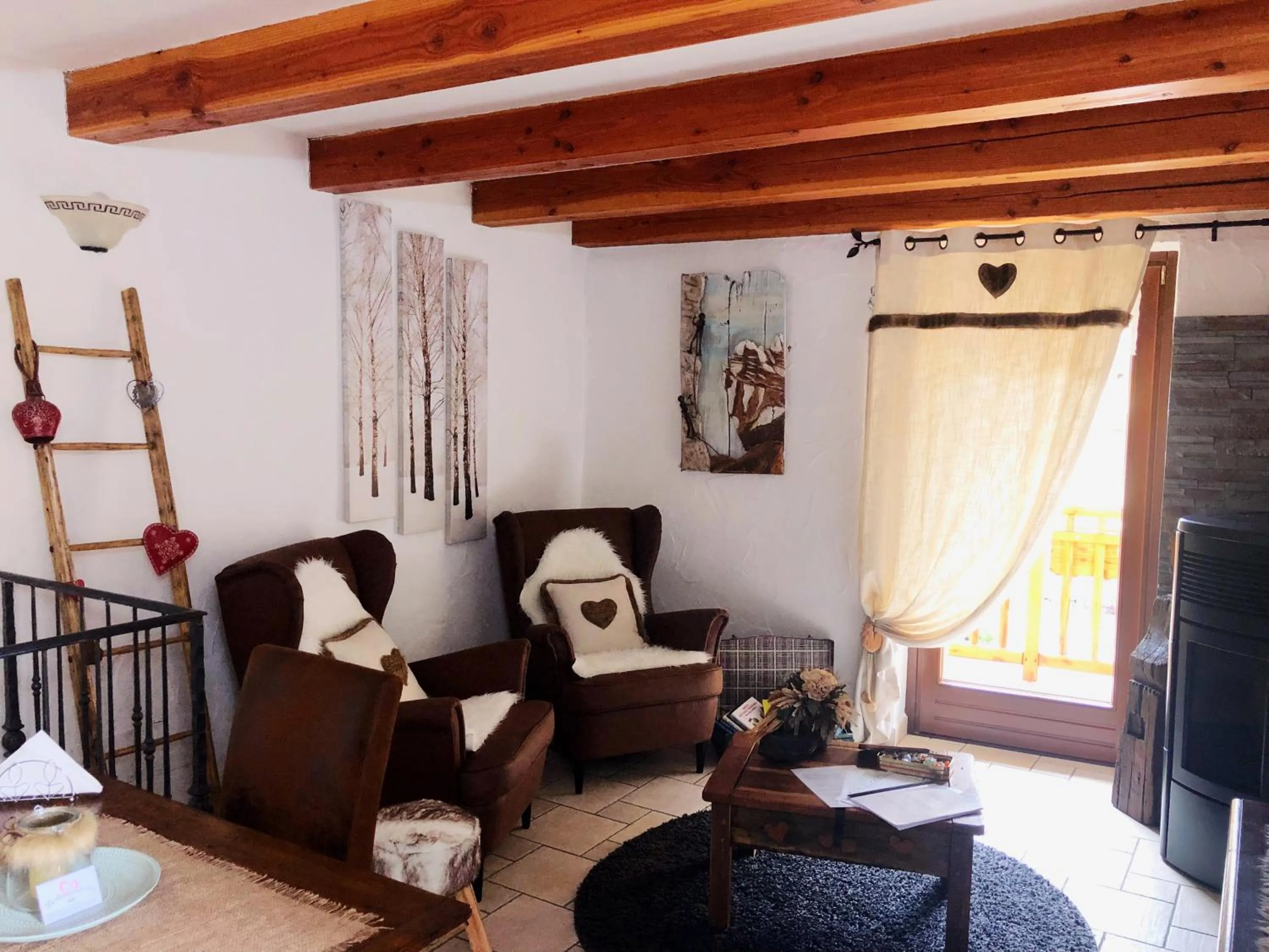 Living room in La Chambre des Rêves