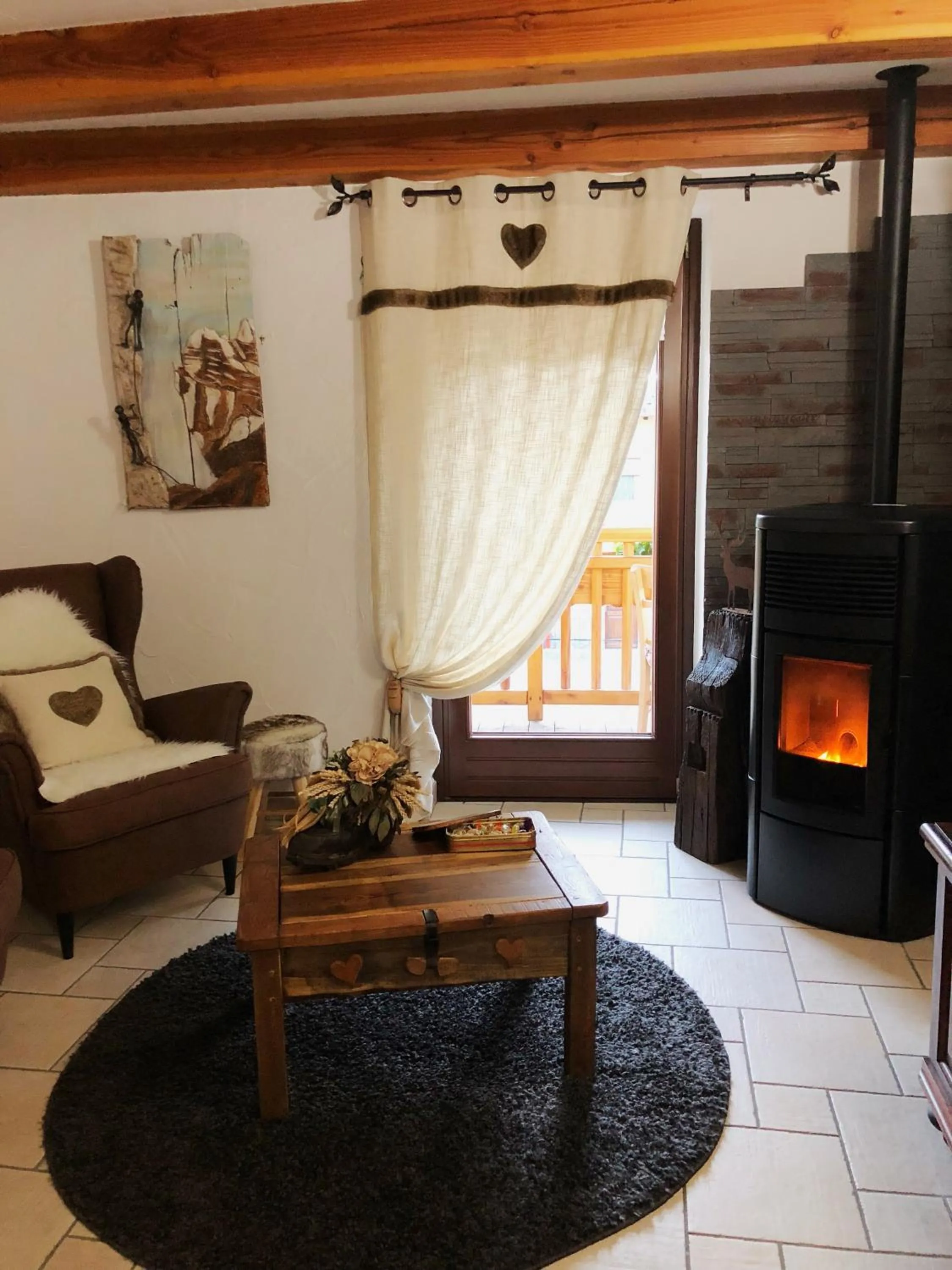 Living room in La Chambre des Rêves