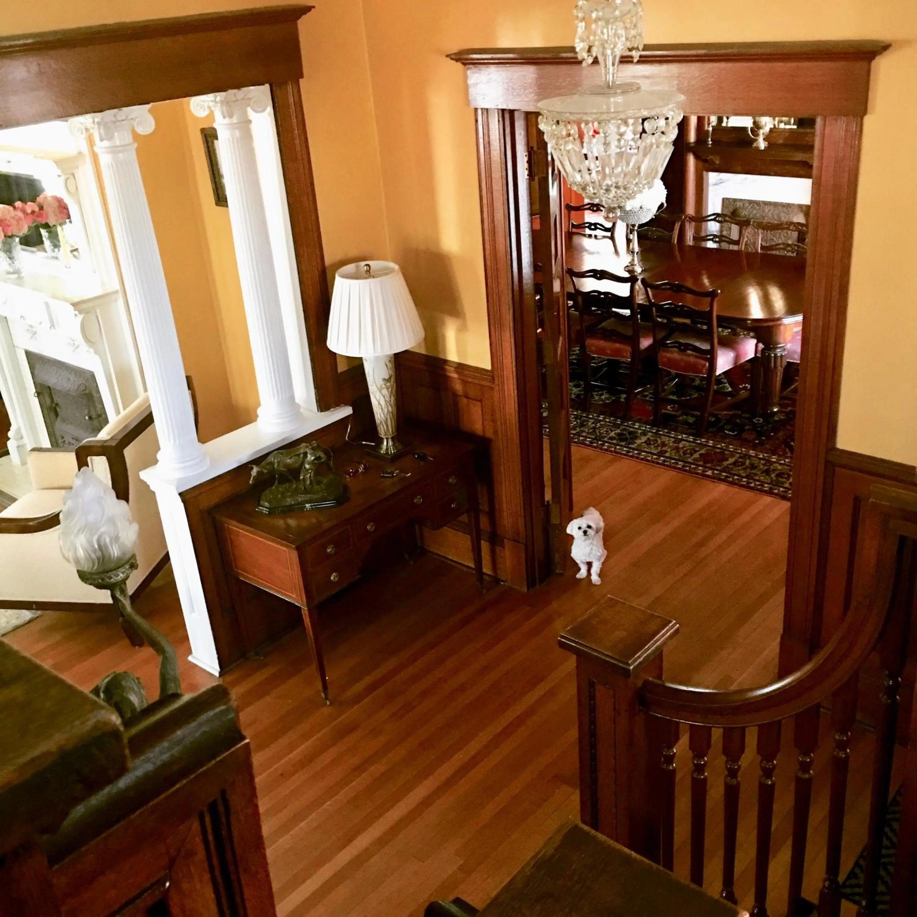 Lobby or reception in 1000 Islands Bed and Breakfast-The Bulloch House