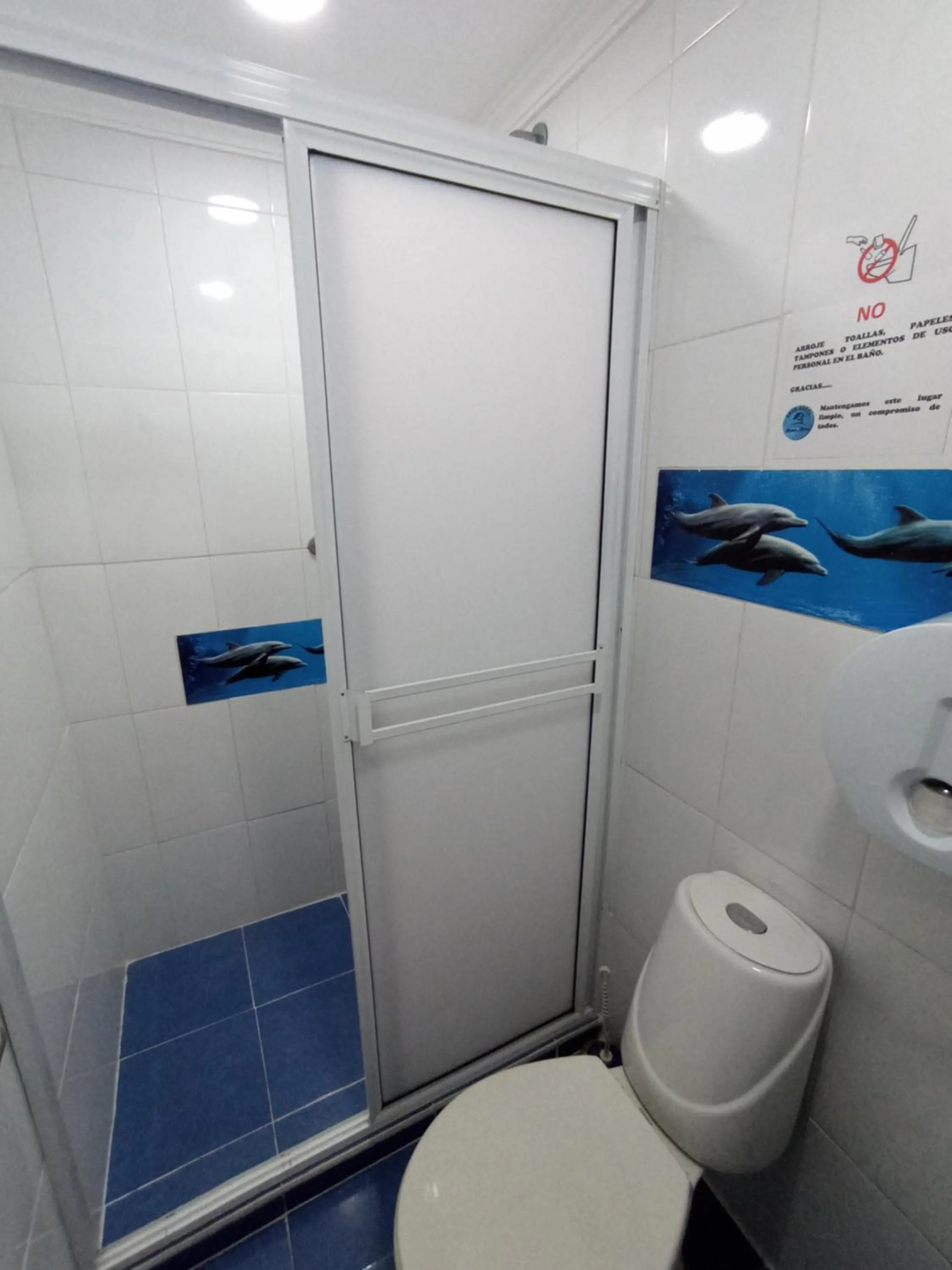 Bathroom in Casa Hotel Manco Mora