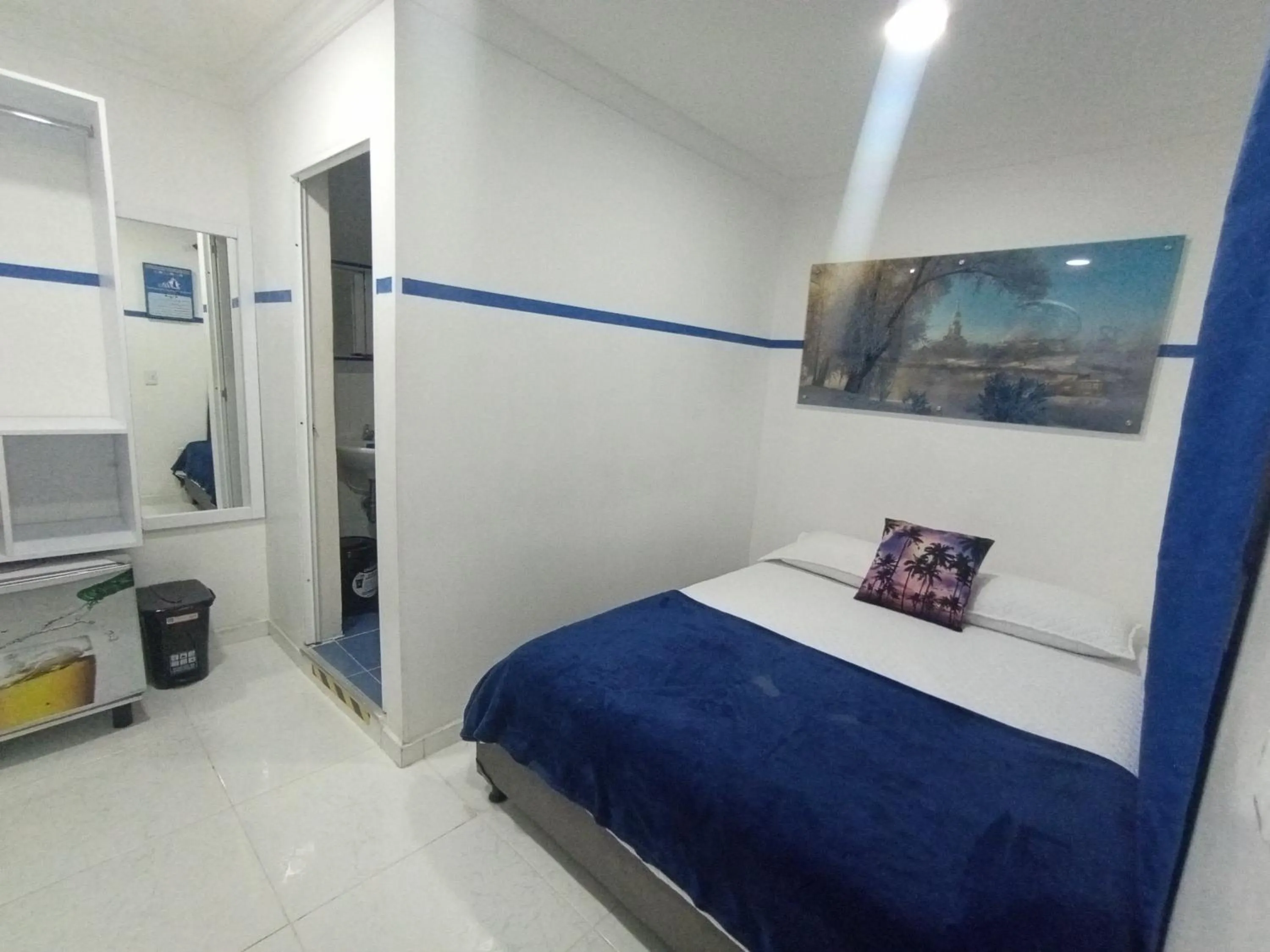 Bed in Casa Hotel Manco Mora