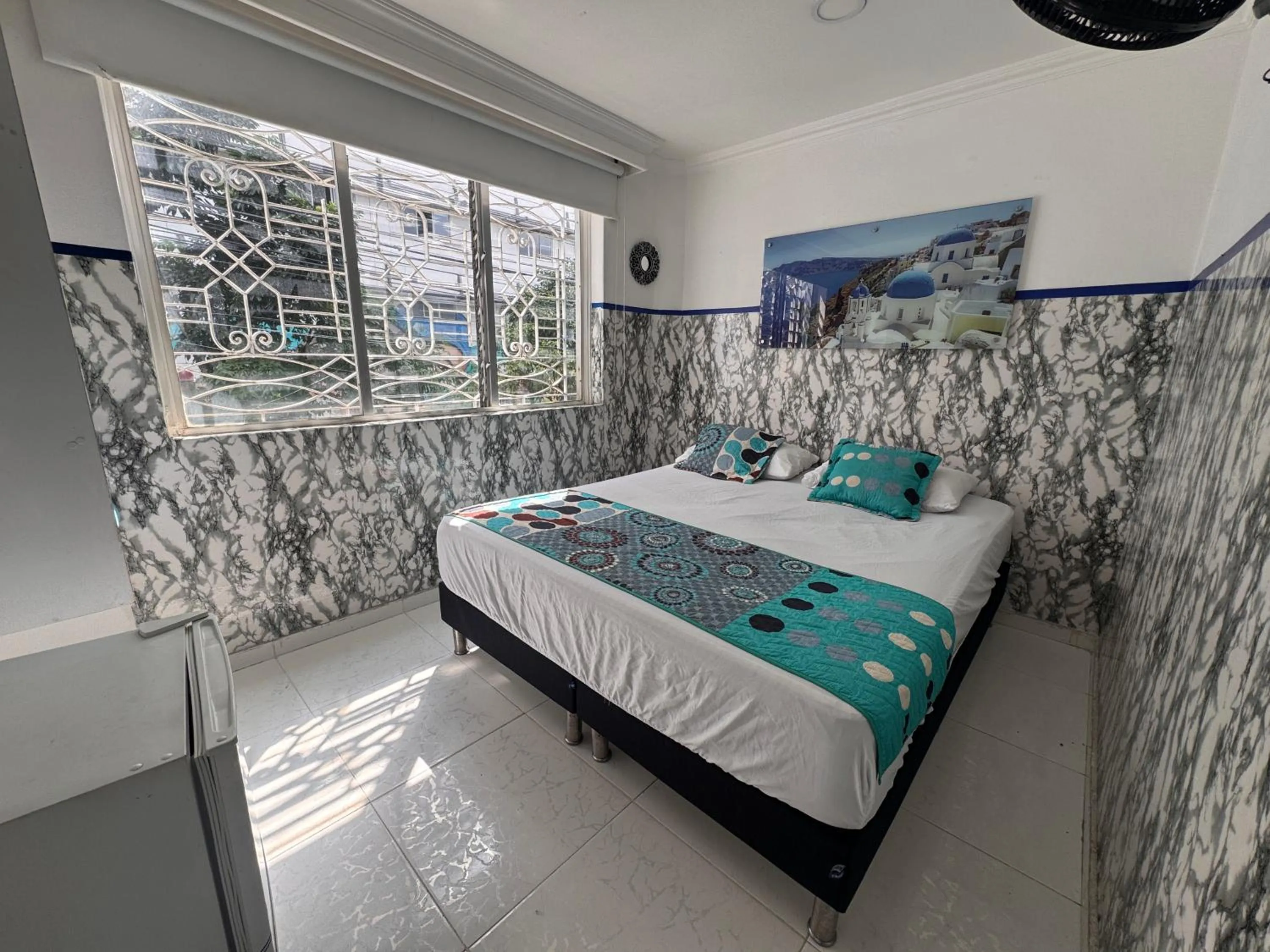 Bed in Casa Hotel Manco Mora