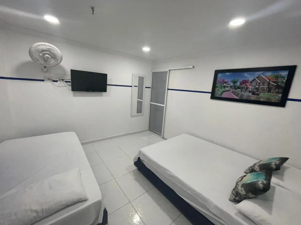 Bed in Casa Hotel Manco Mora