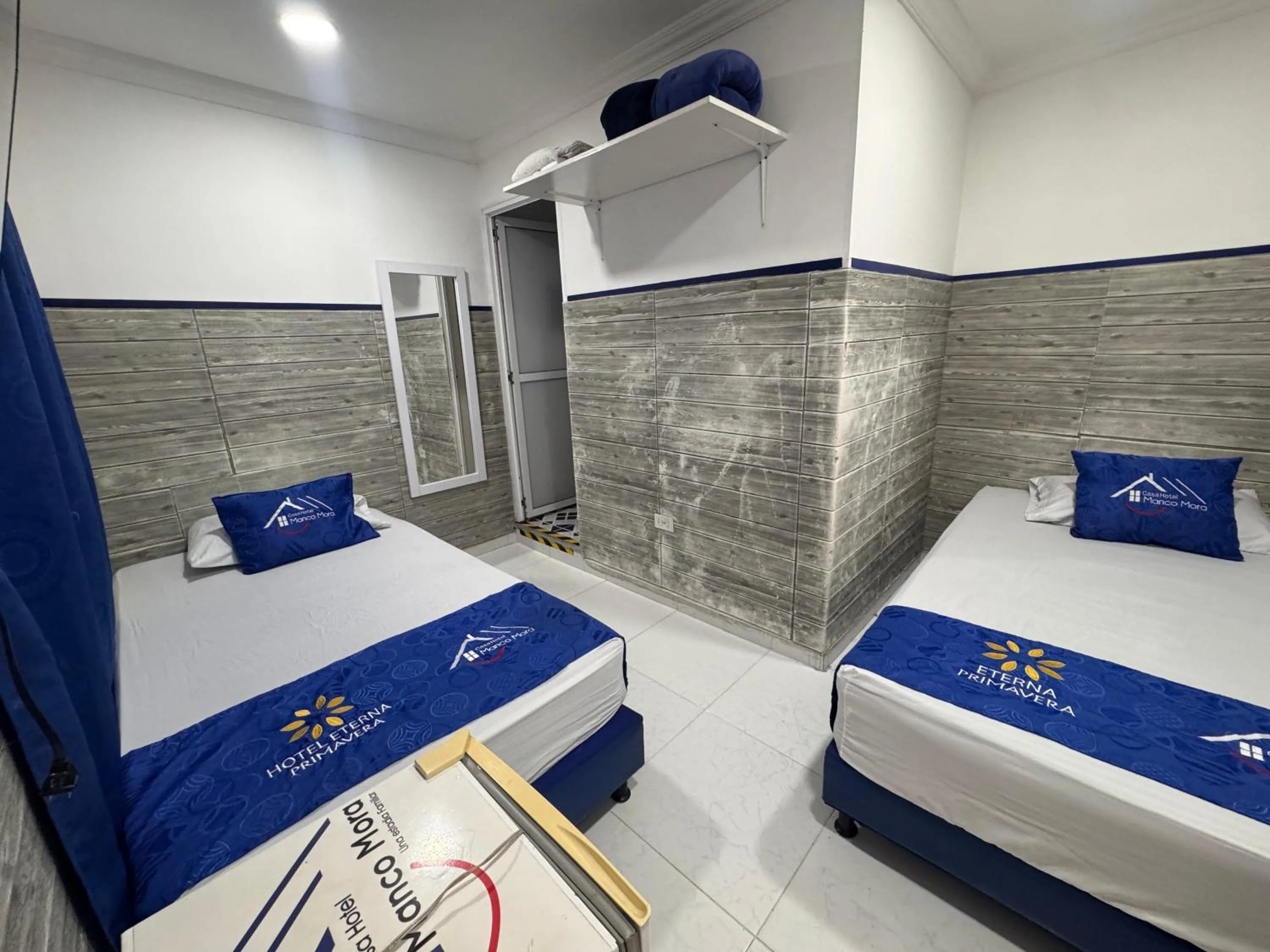 Bed in Casa Hotel Manco Mora