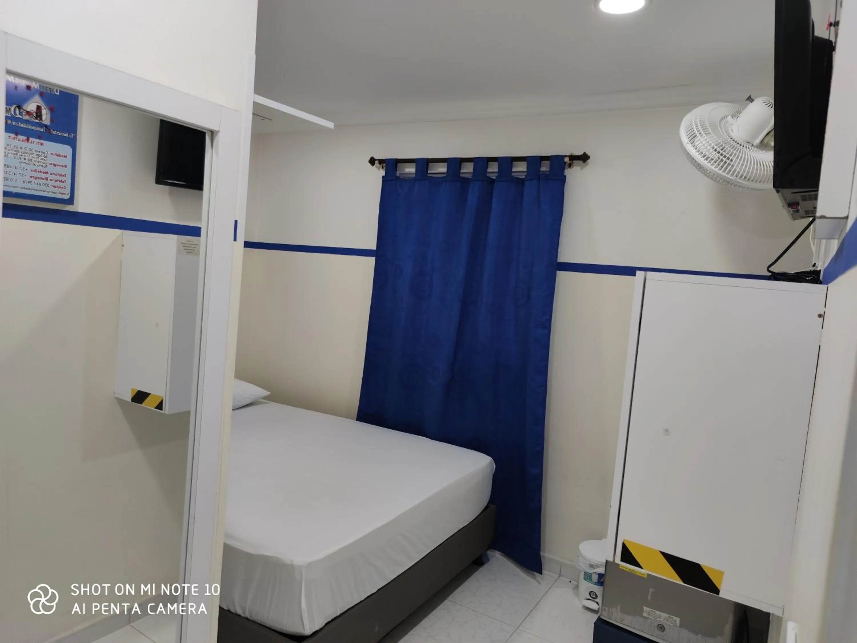 Bed in Casa Hotel Manco Mora