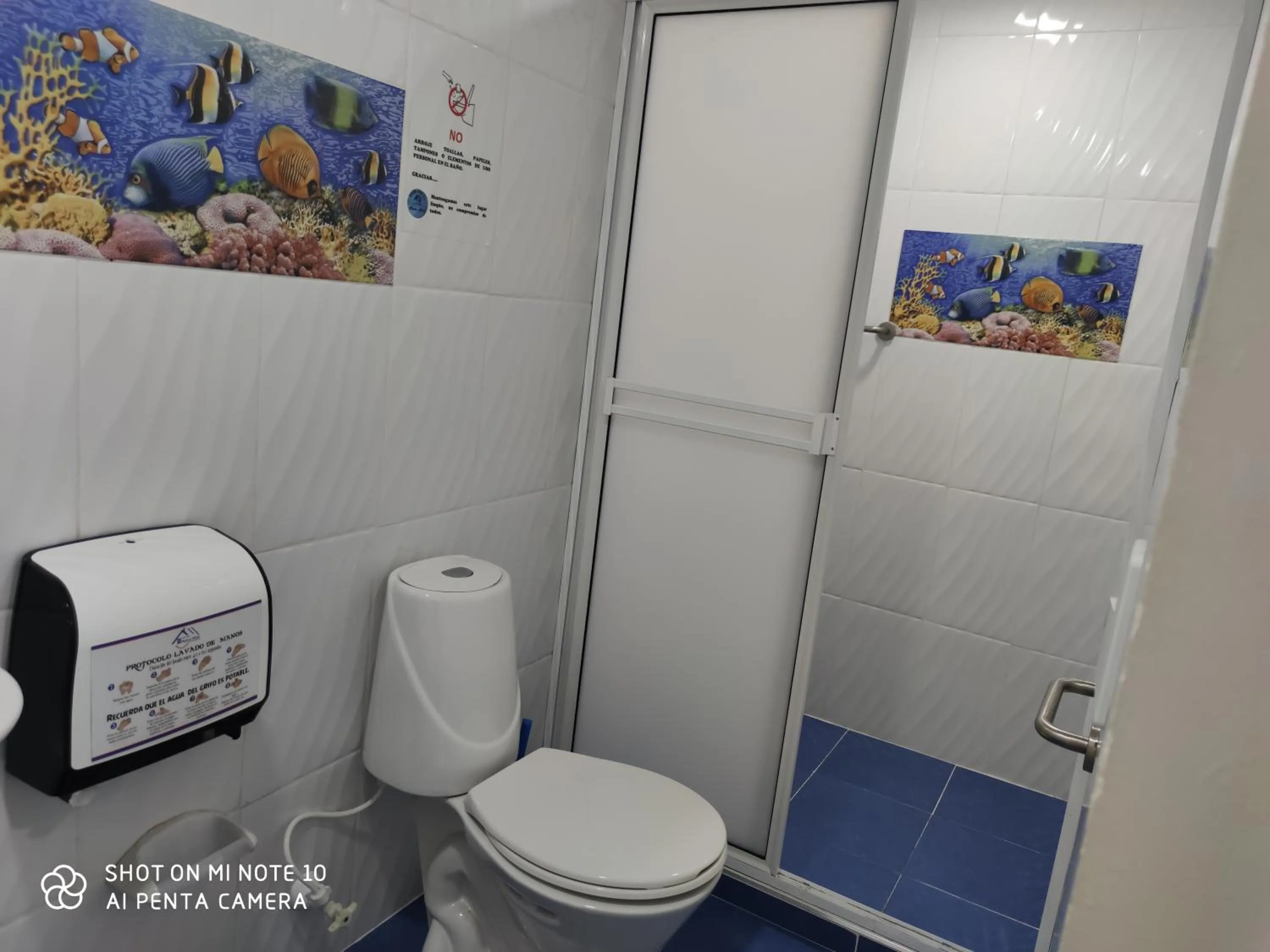 Bathroom in Casa Hotel Manco Mora