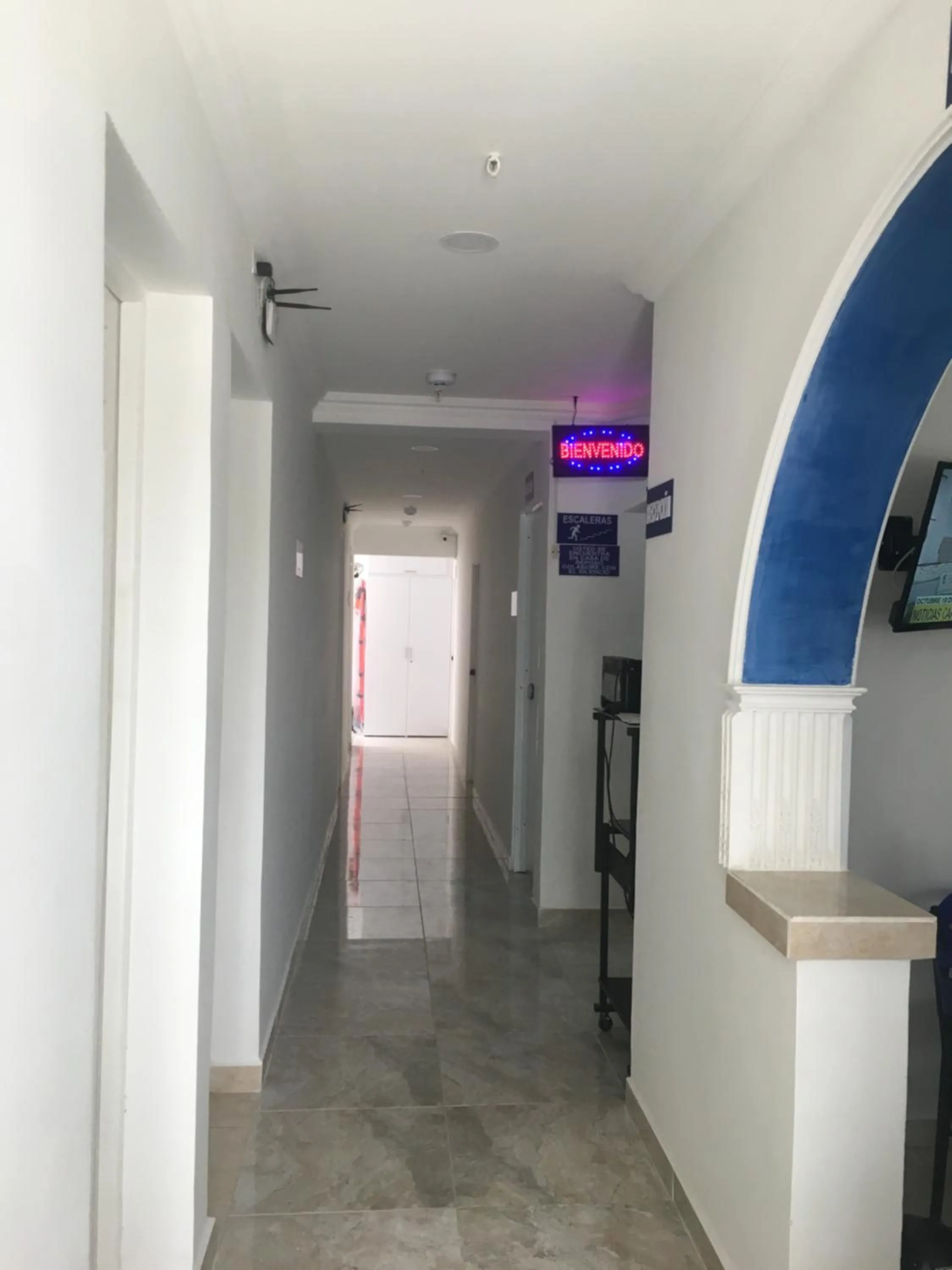 Lobby or reception in Casa Hotel Manco Mora