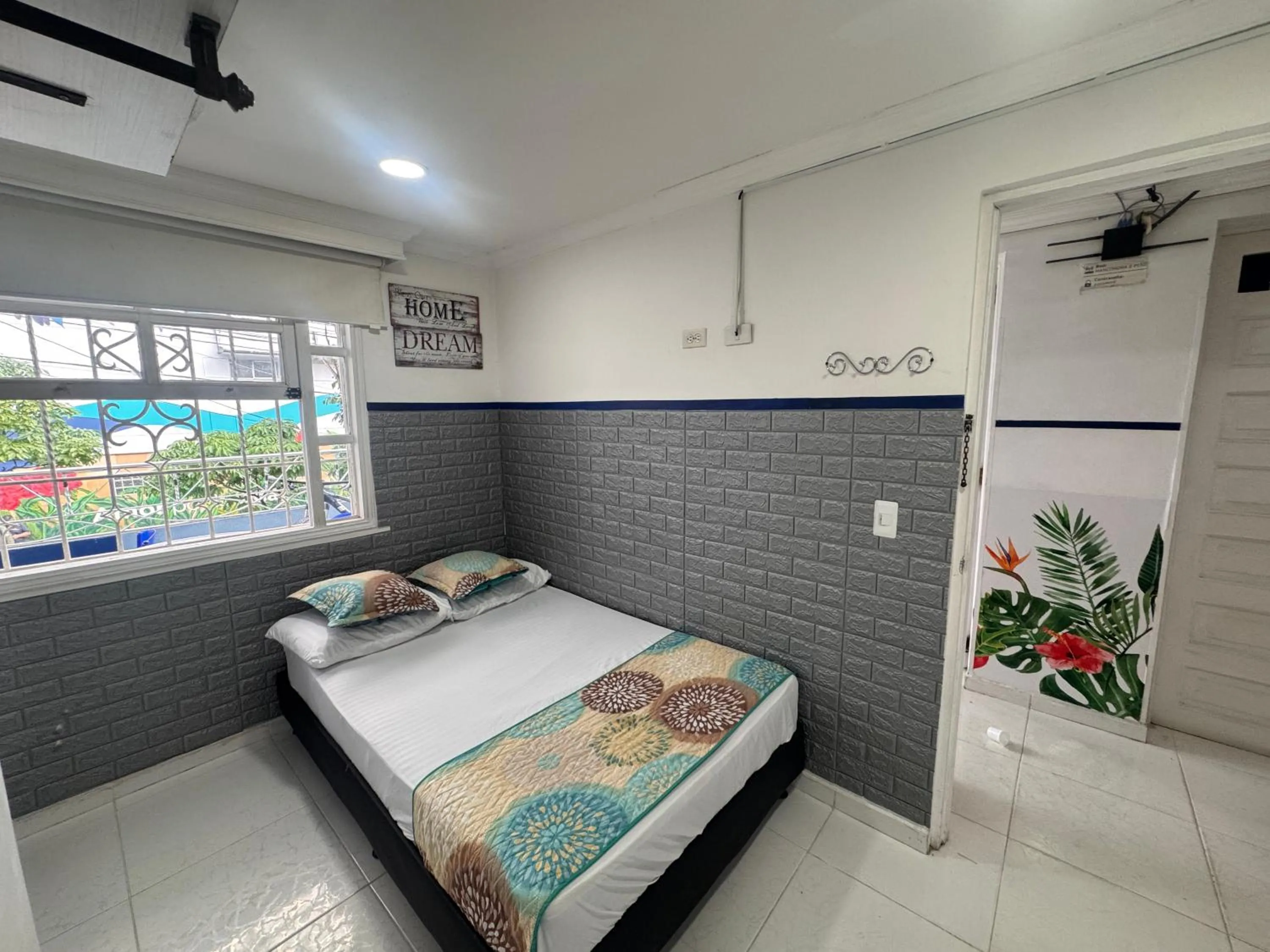 Bed in Casa Hotel Manco Mora