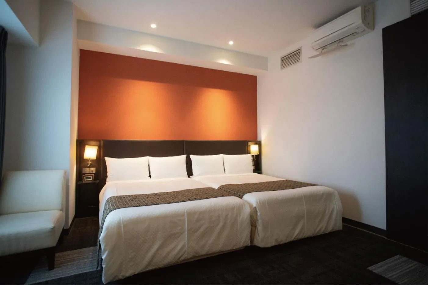 Bed in Hotel Bestland