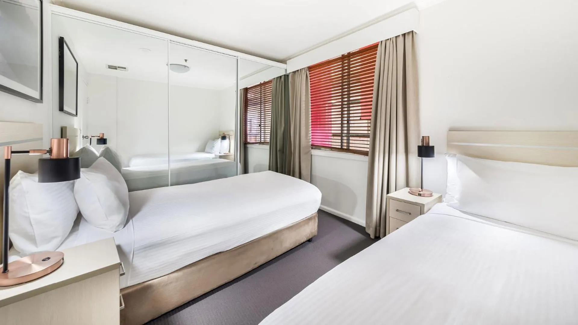 Bed in Oaks Sydney Goldsbrough Suites