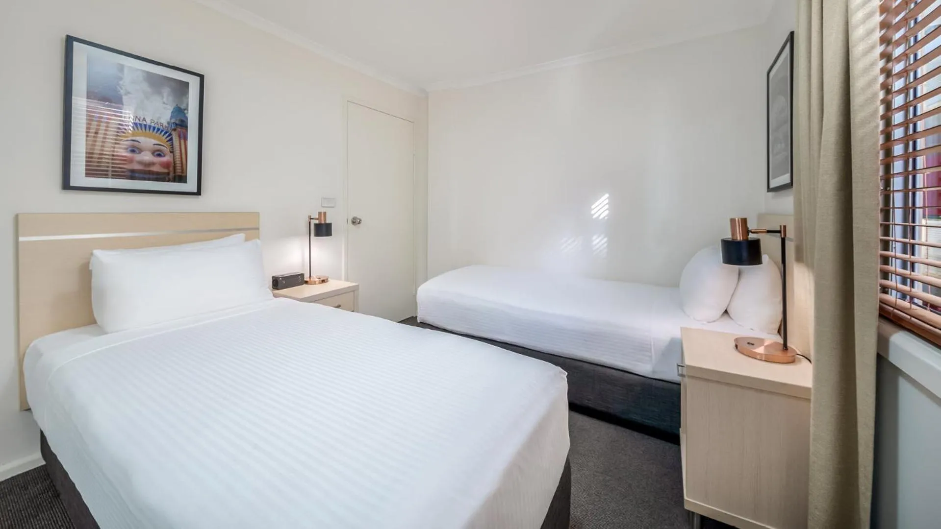 Bed in Oaks Sydney Goldsbrough Suites