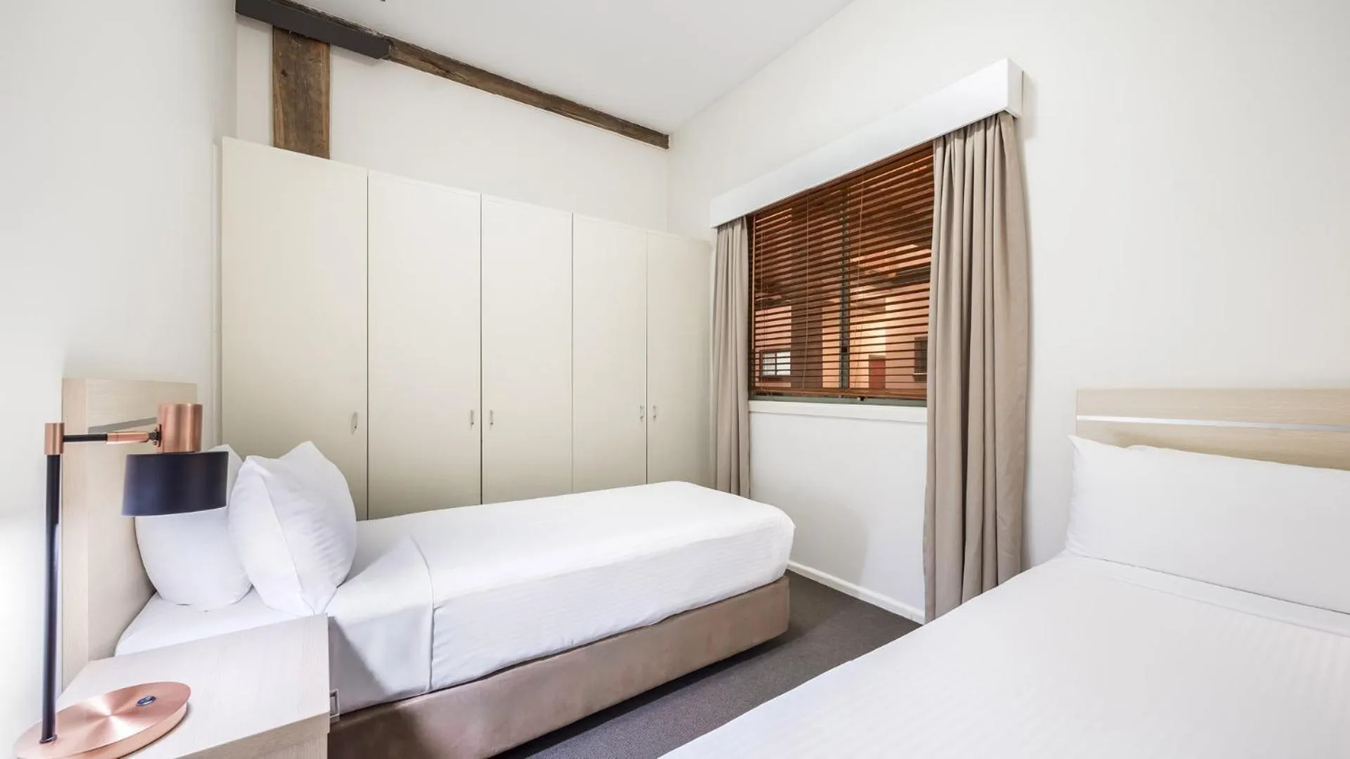 Bed in Oaks Sydney Goldsbrough Suites