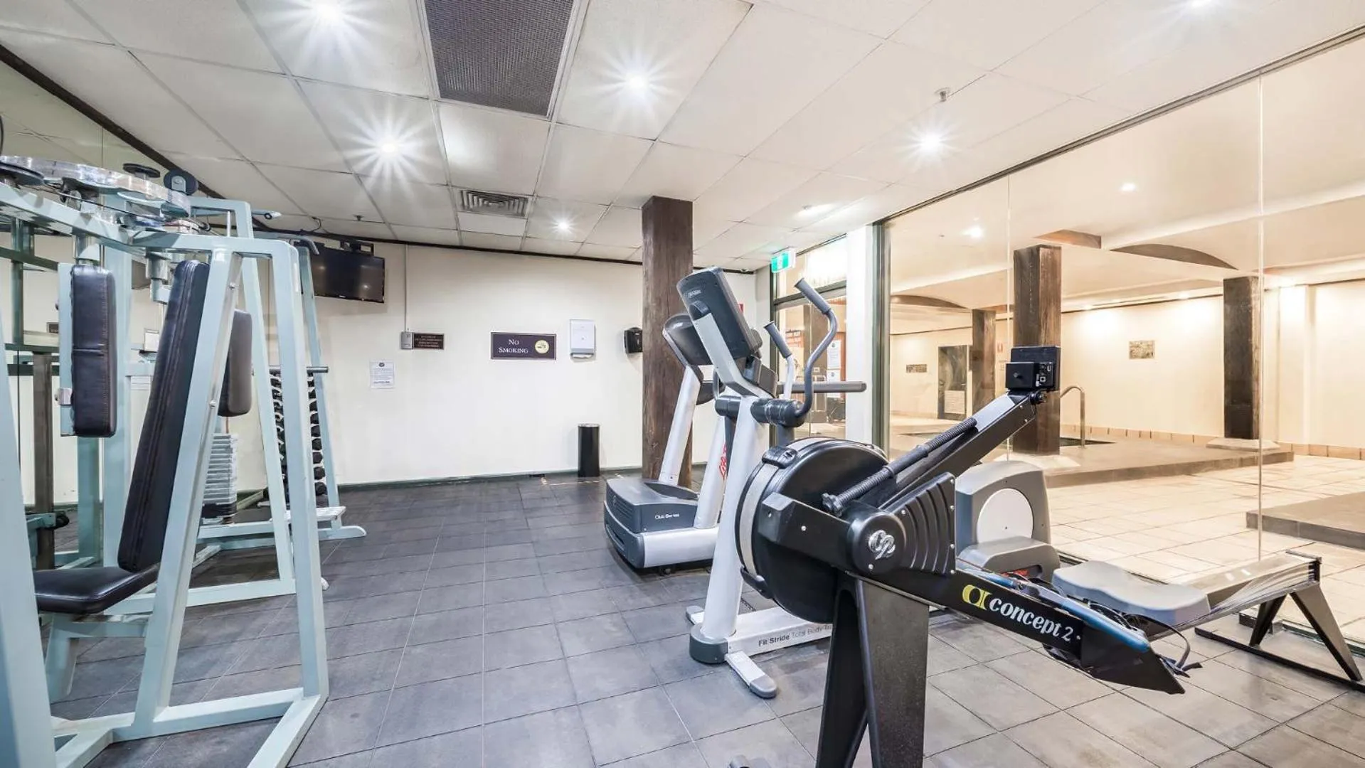 Fitness centre/facilities in Oaks Sydney Goldsbrough Suites