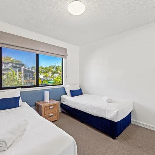 Bedroom, Bed in The Mirage Resort Alexandra Headland