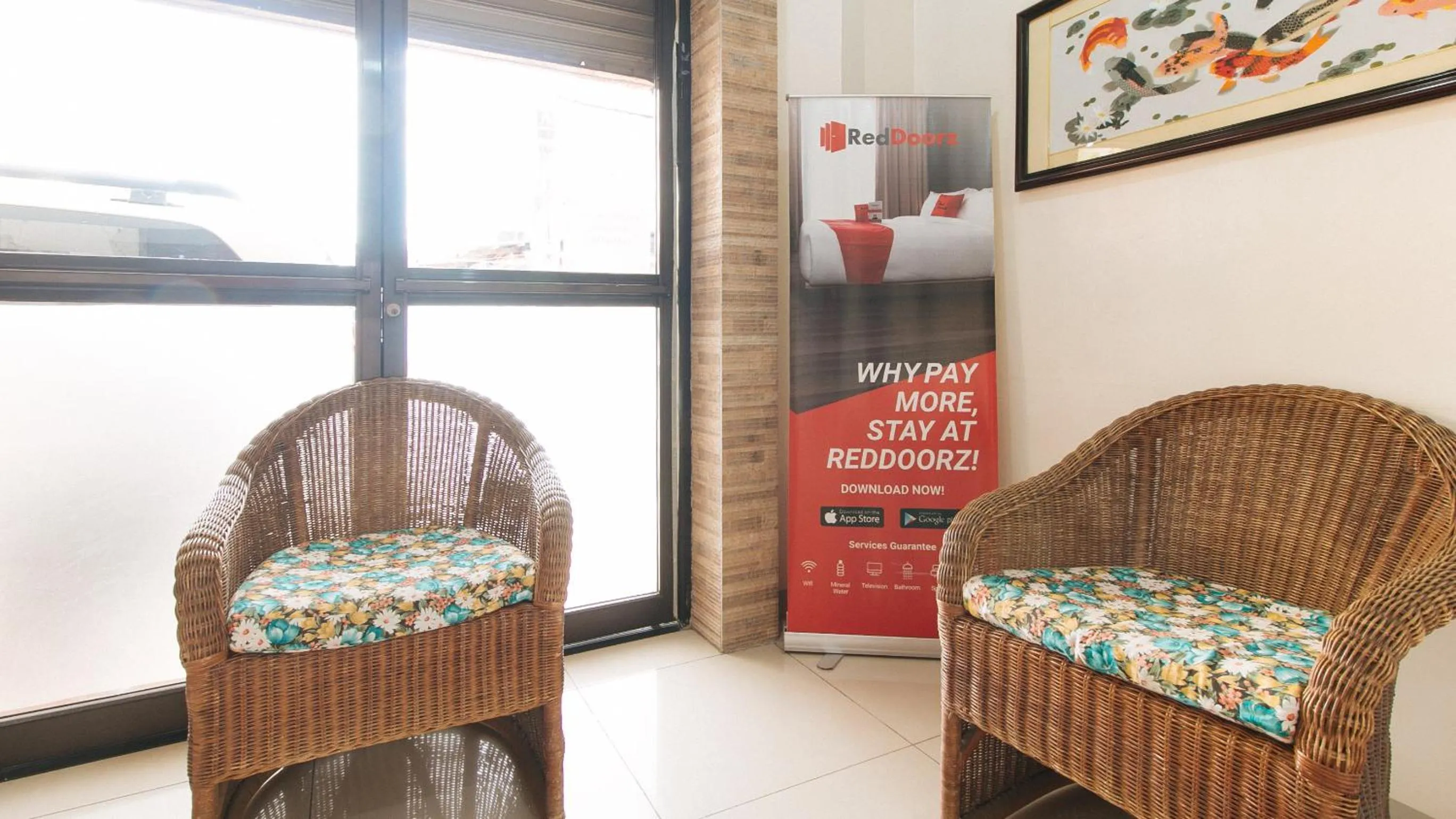 Lobby or reception in RedDoorz near Pasay Taft