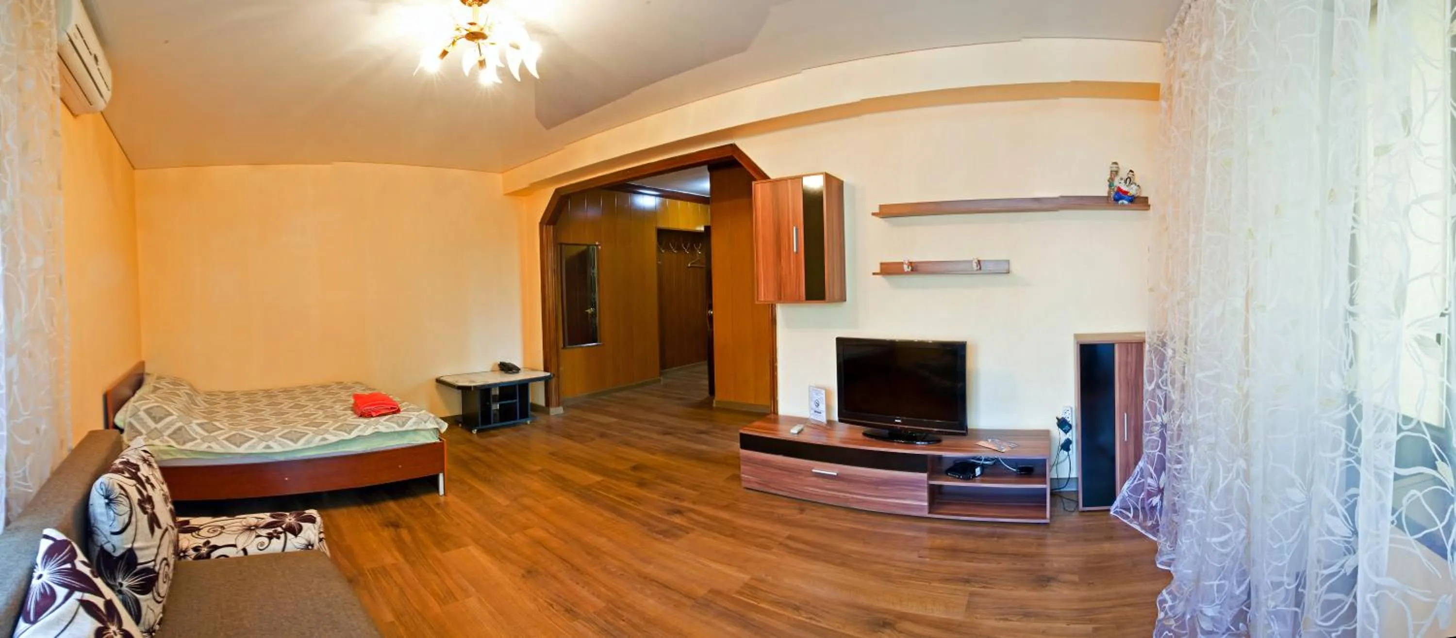 TV and multimedia, Bed in Lessor Apartments