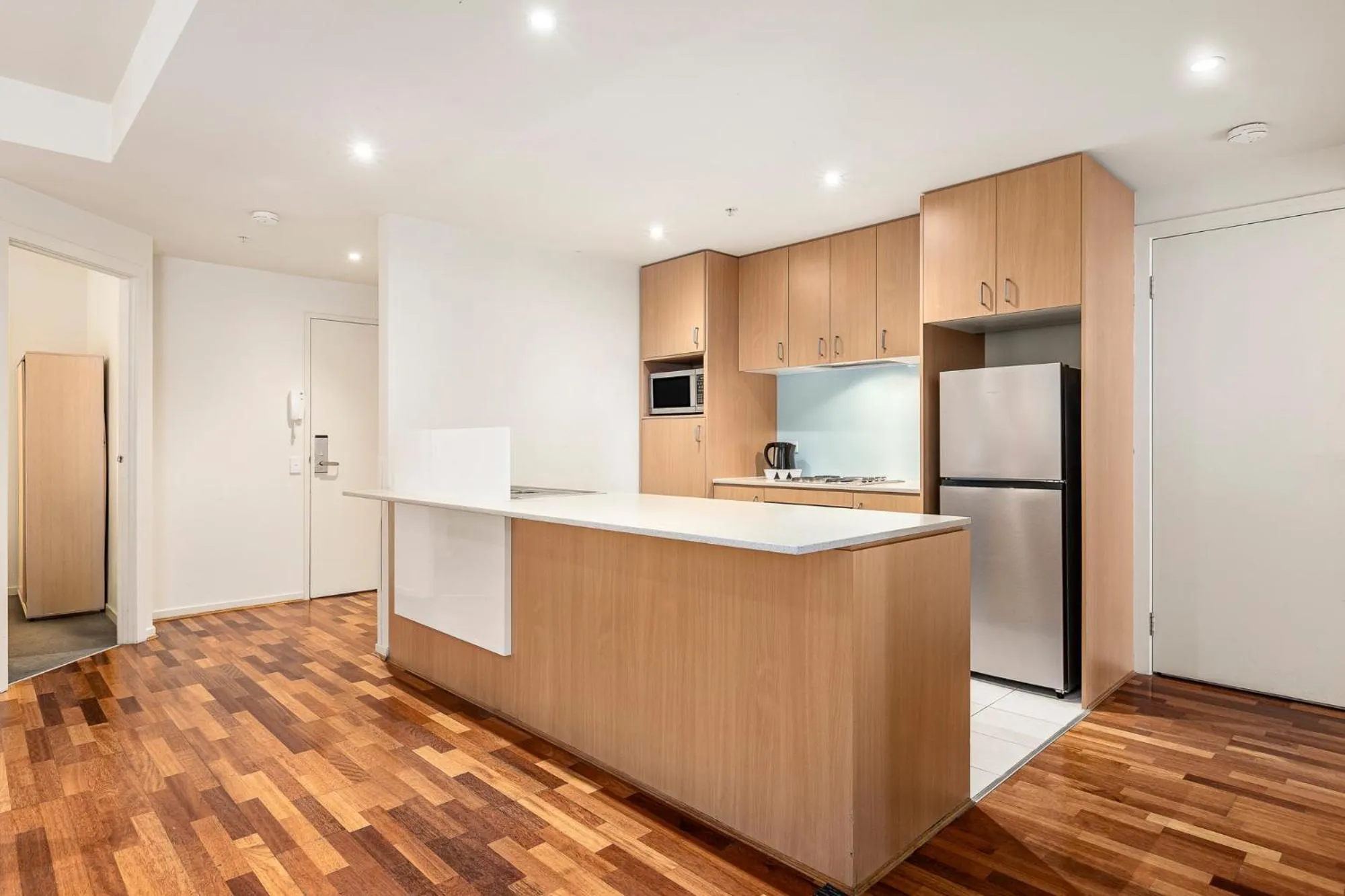 Kitchen or kitchenette in Nolo Apartments Lonsdale St