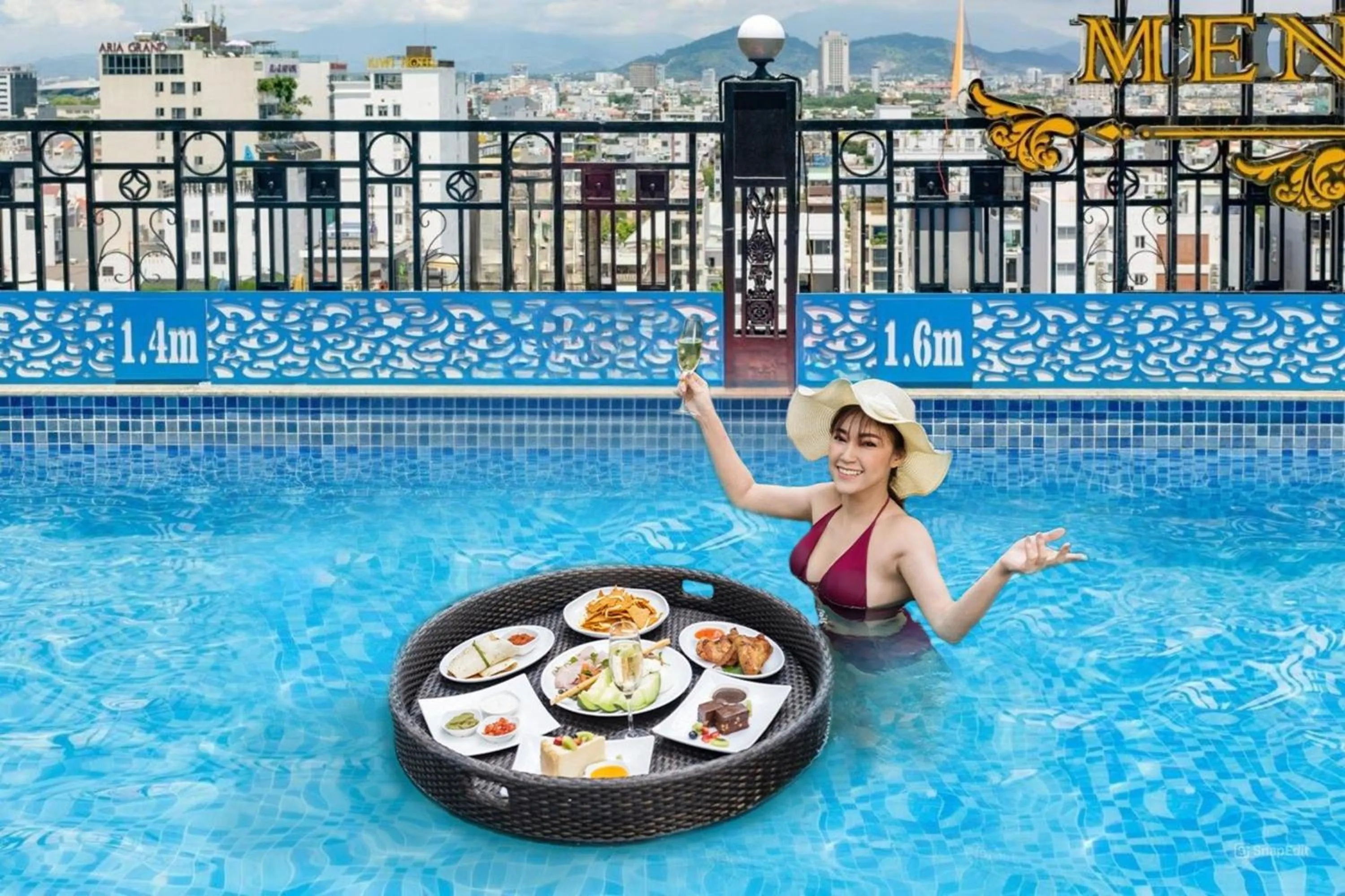 Swimming pool in Menora Grand Da Nang