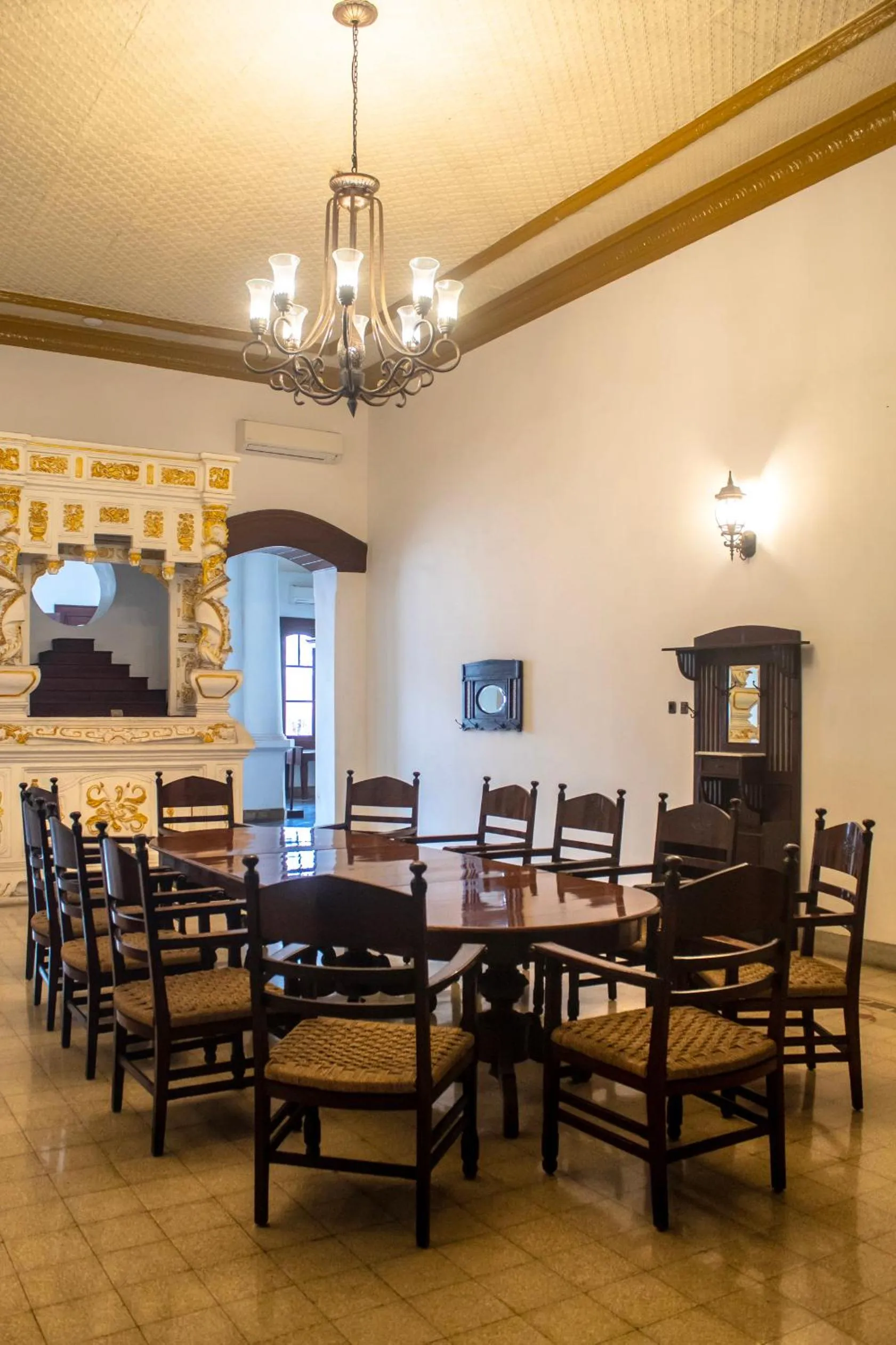 Living room in Daroessalam Syariah Heritage Hotel