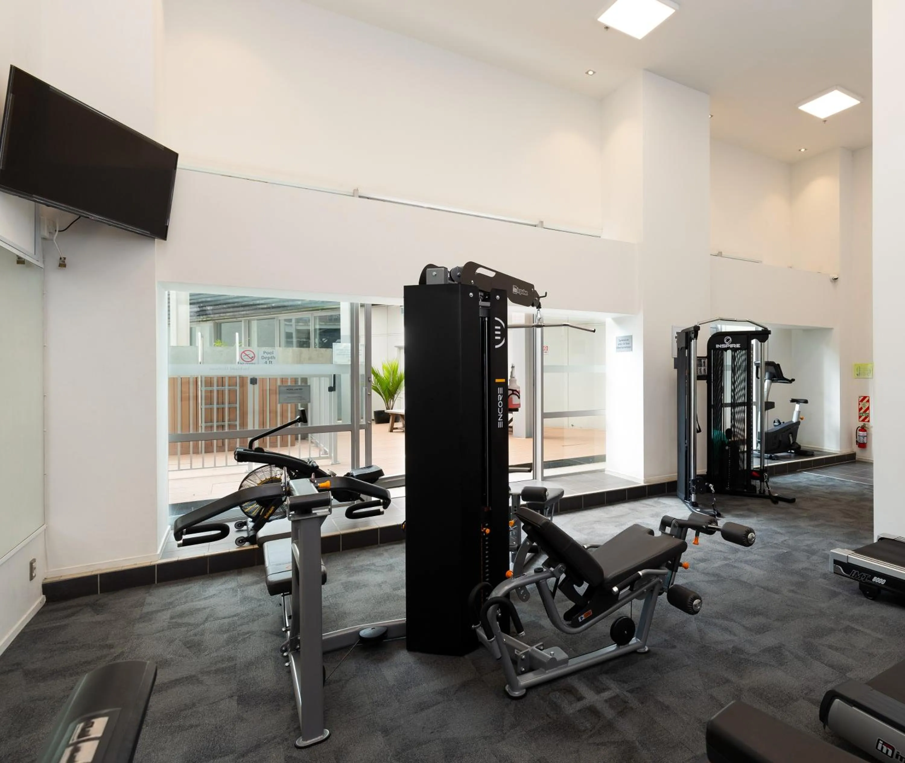 Fitness centre/facilities in Auckland Harbour Suites