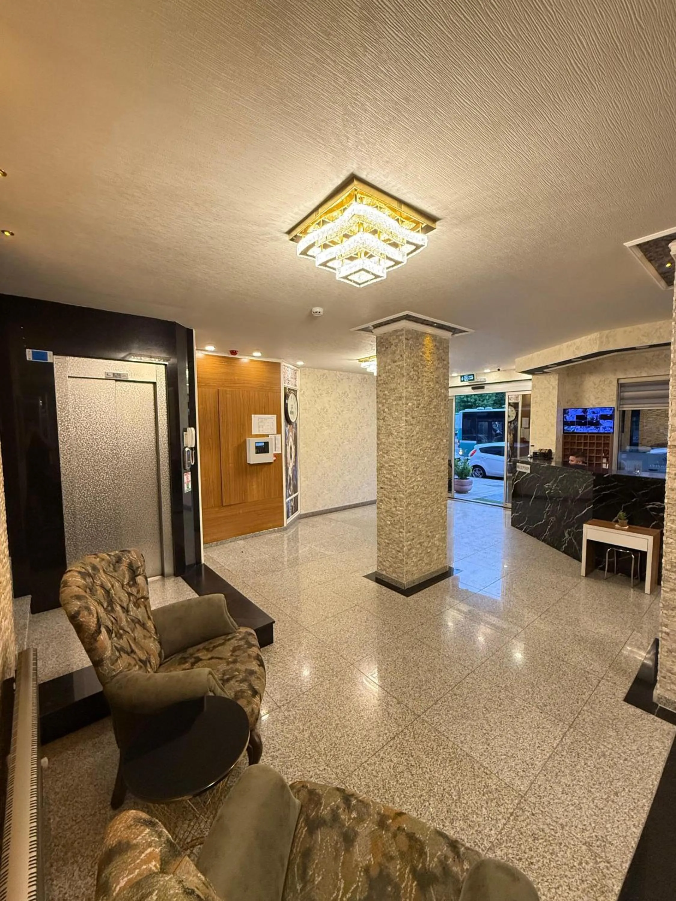Lobby or reception in Buyuk Hotel