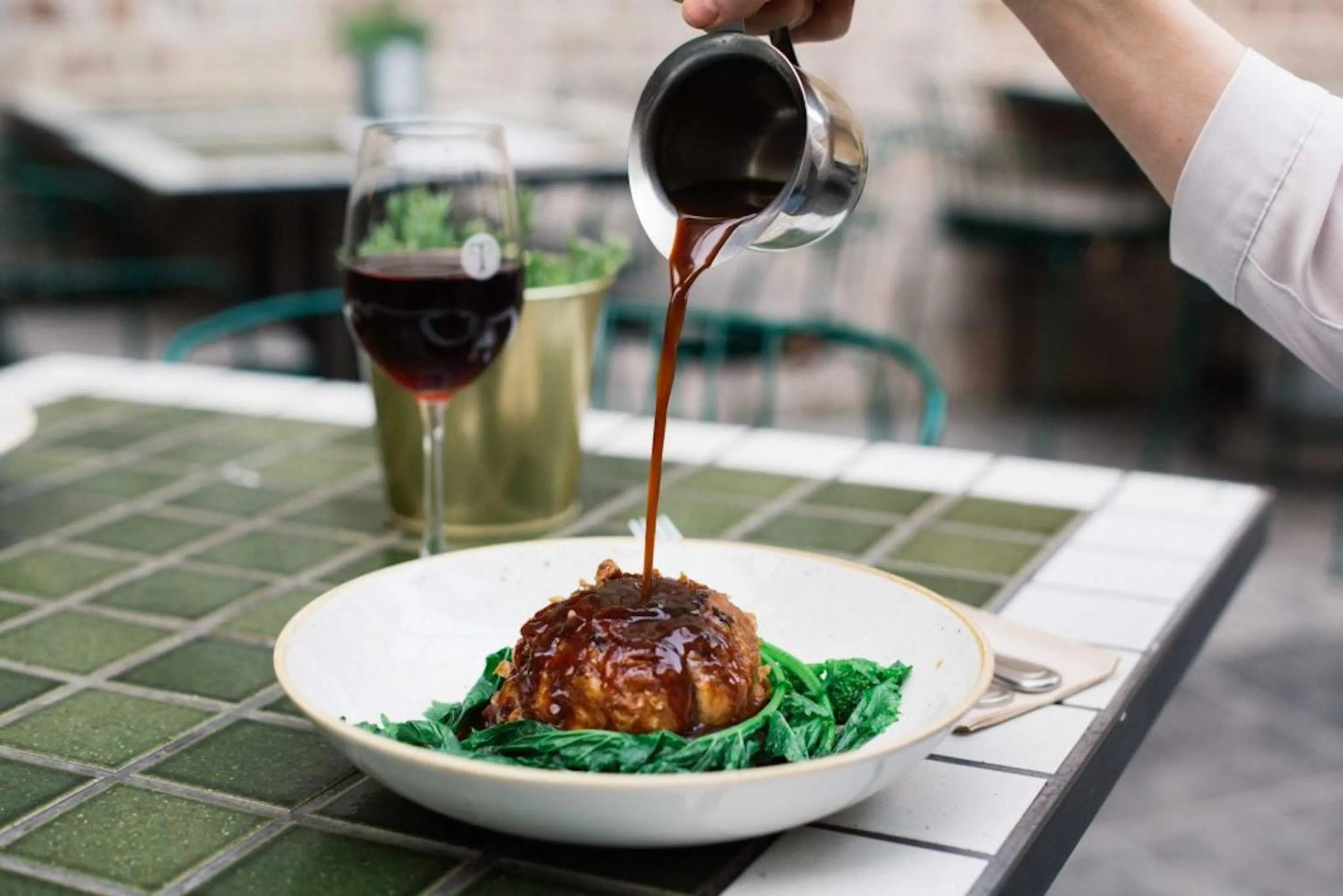 Food close-up in Terminus Hotel Pyrmont