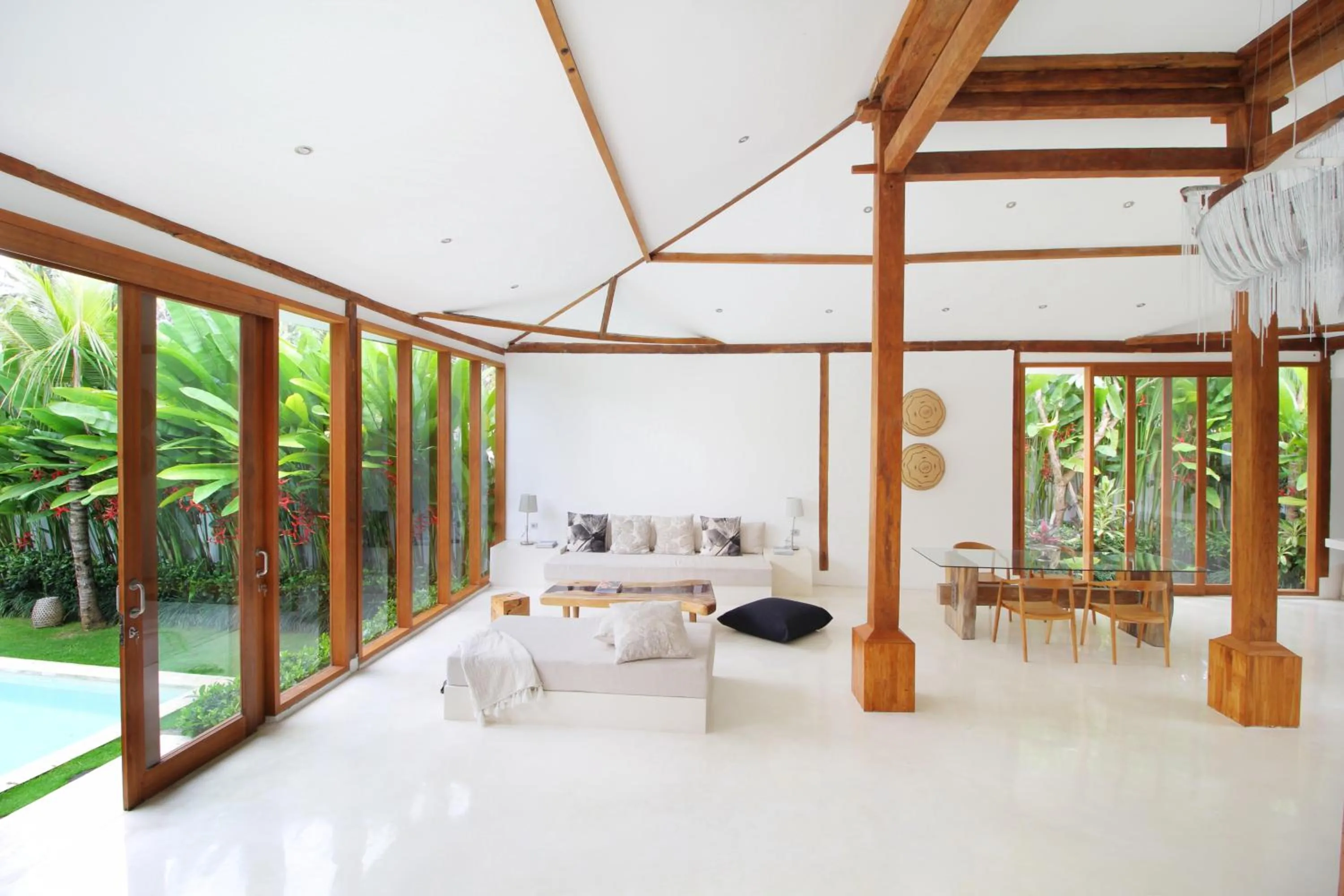 Living room in The Apartments Ubud