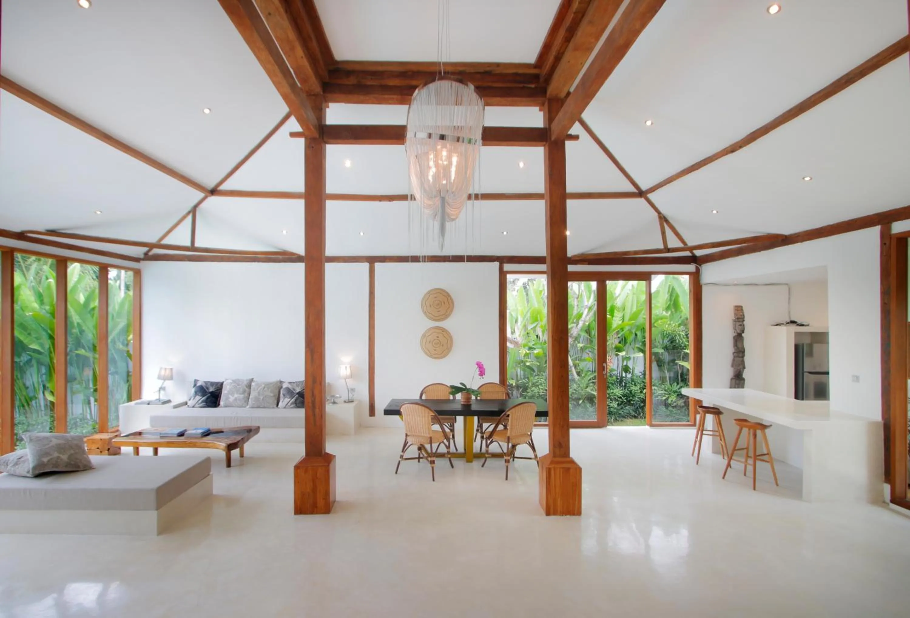 Living room in The Apartments Ubud