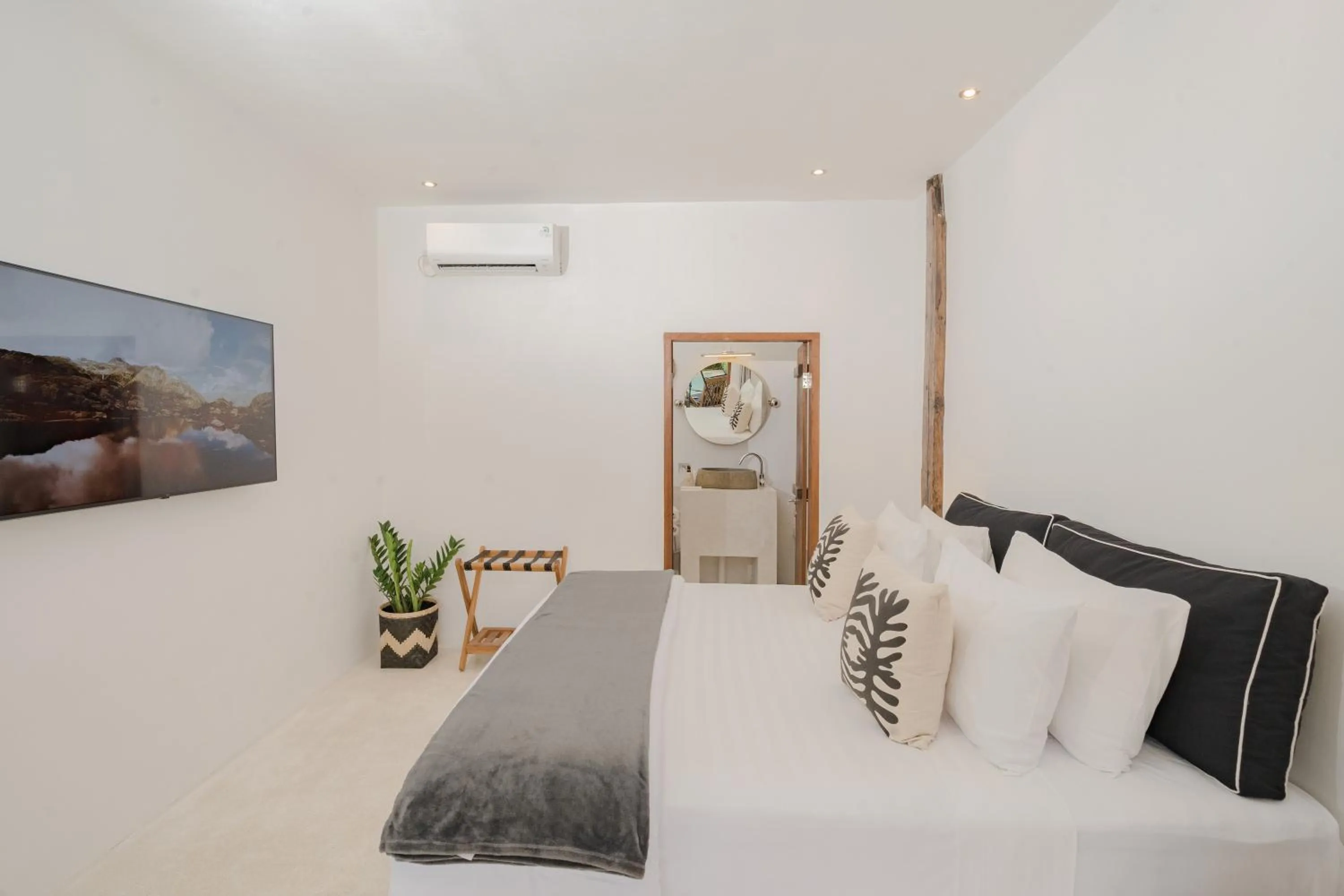 Bed in The Apartments Ubud