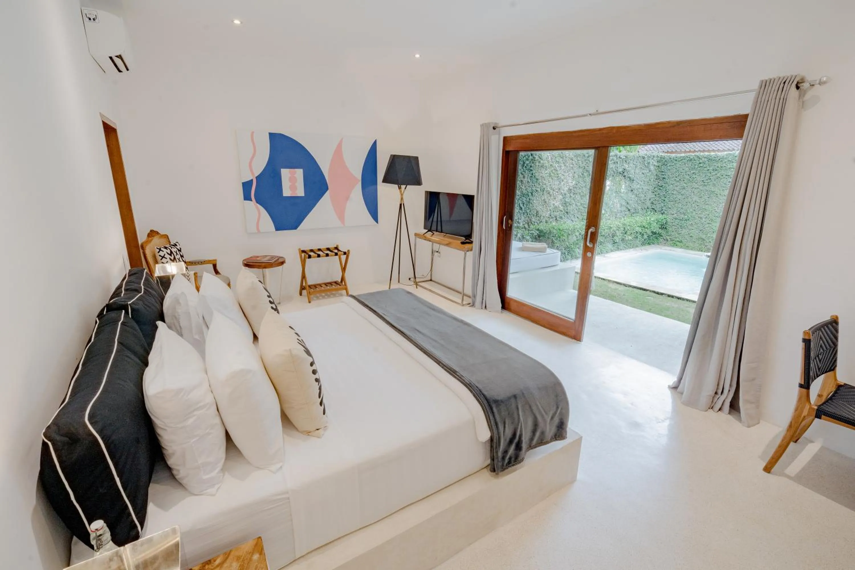 Bed in The Apartments Ubud