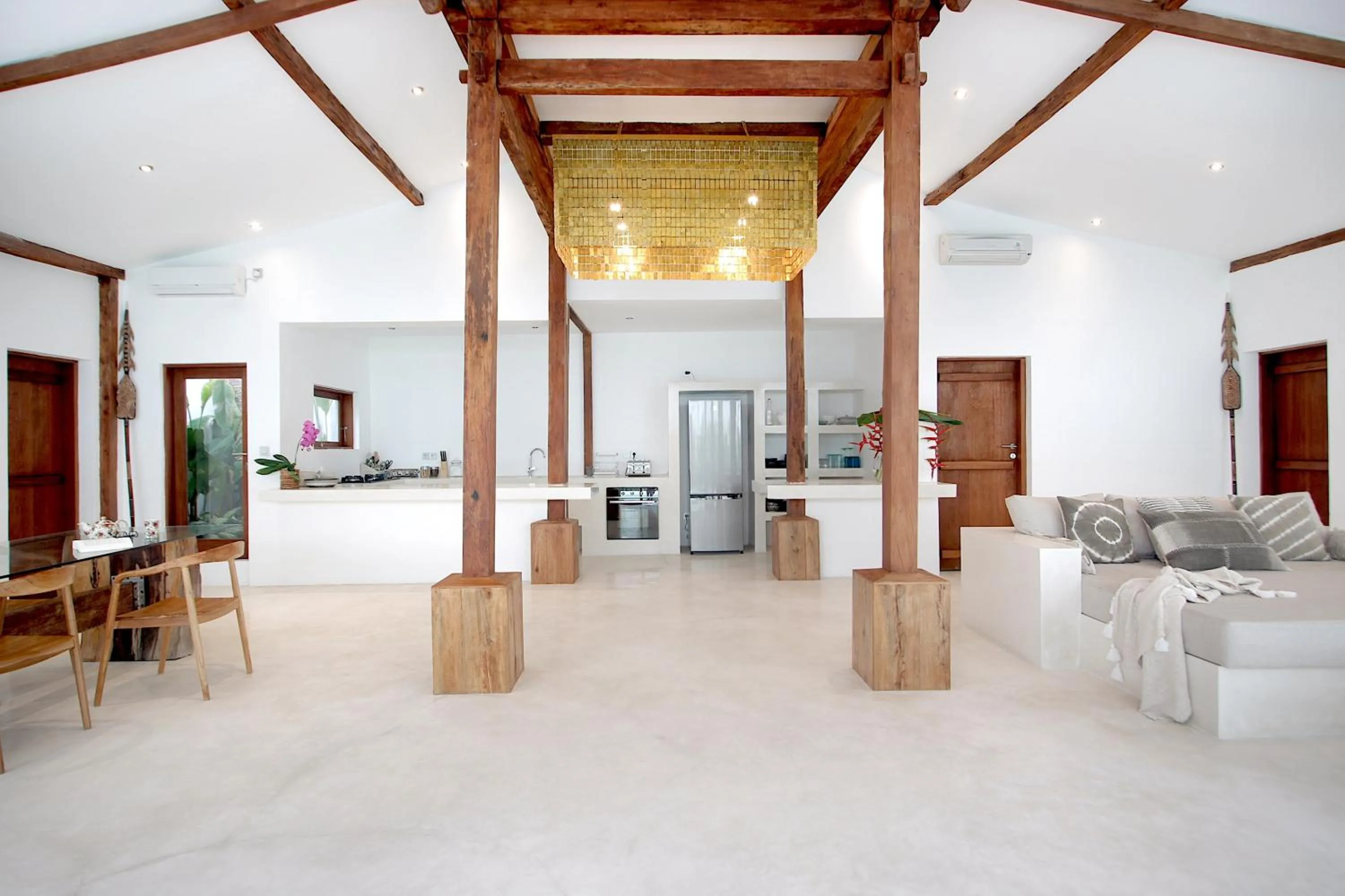 Living room in The Apartments Ubud