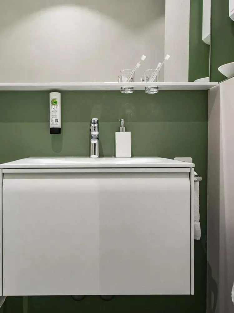 Bathroom in Aparthotel Luzern West