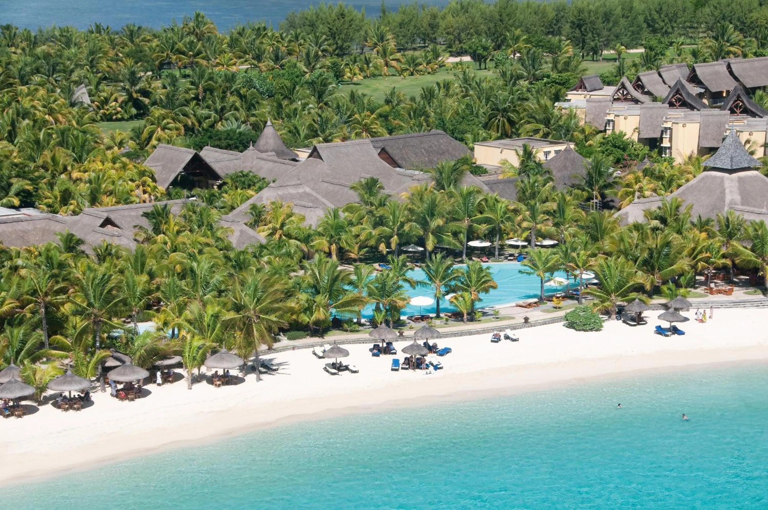 Bird's eye view in Paradis Beachcomber Golf Resort & Spa