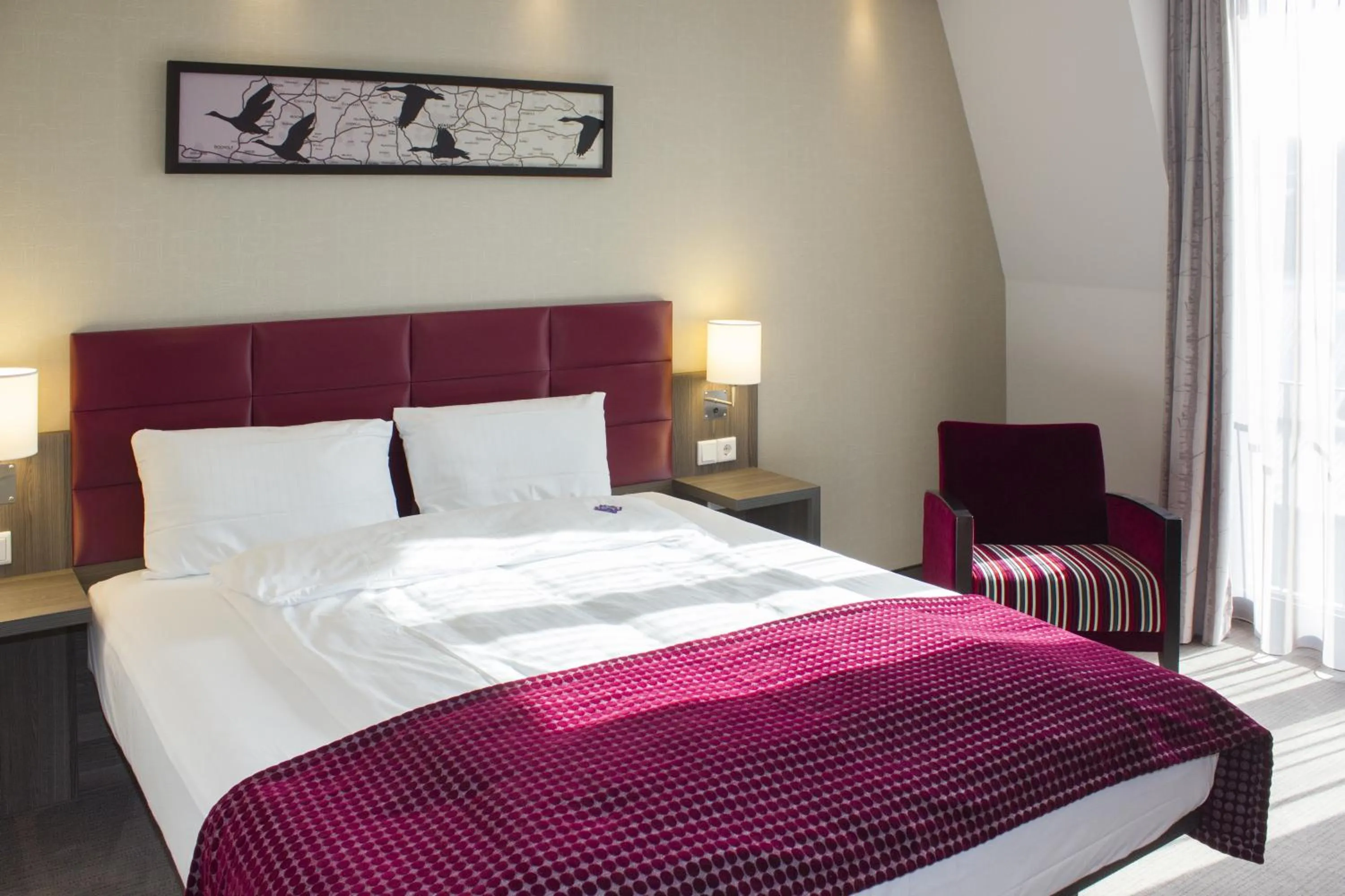 Bedroom, Bed in Hotel zur Krone