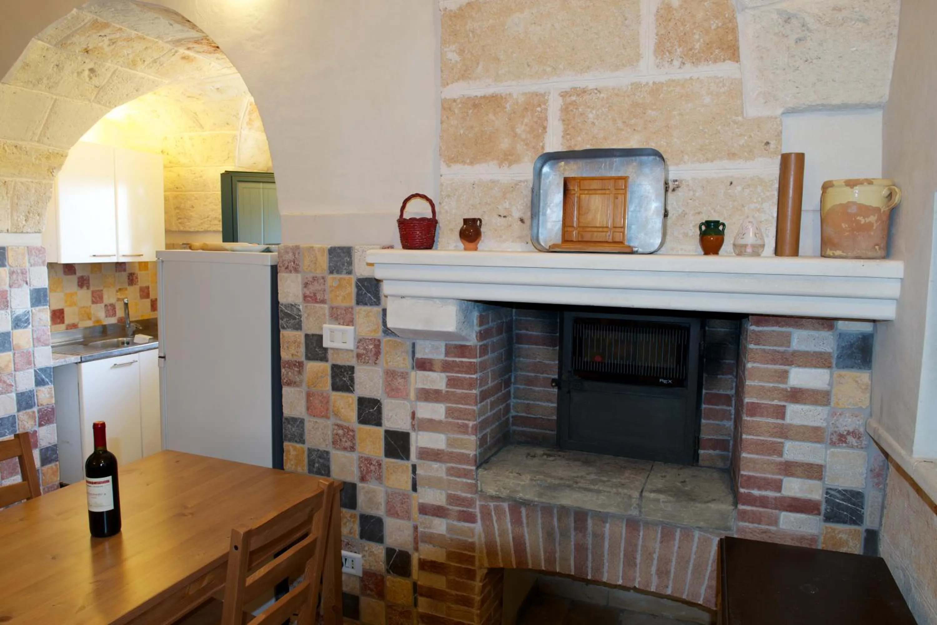 Decorative detail in Relais Villa Lucia