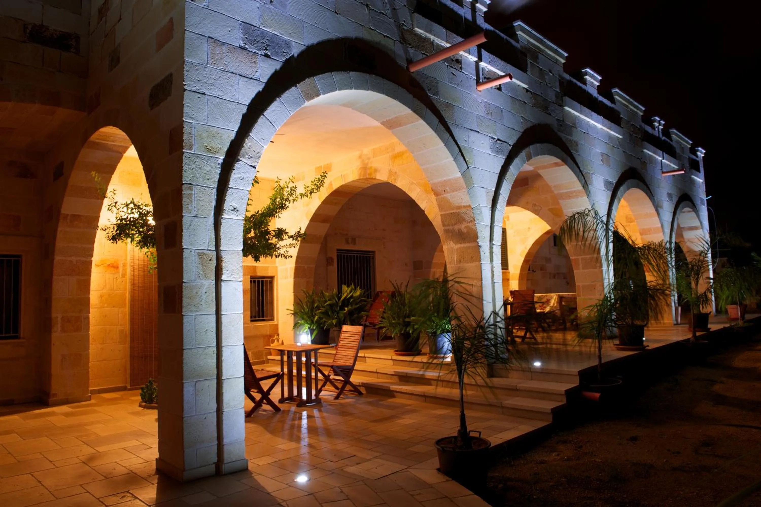 Decorative detail in Relais Villa Lucia