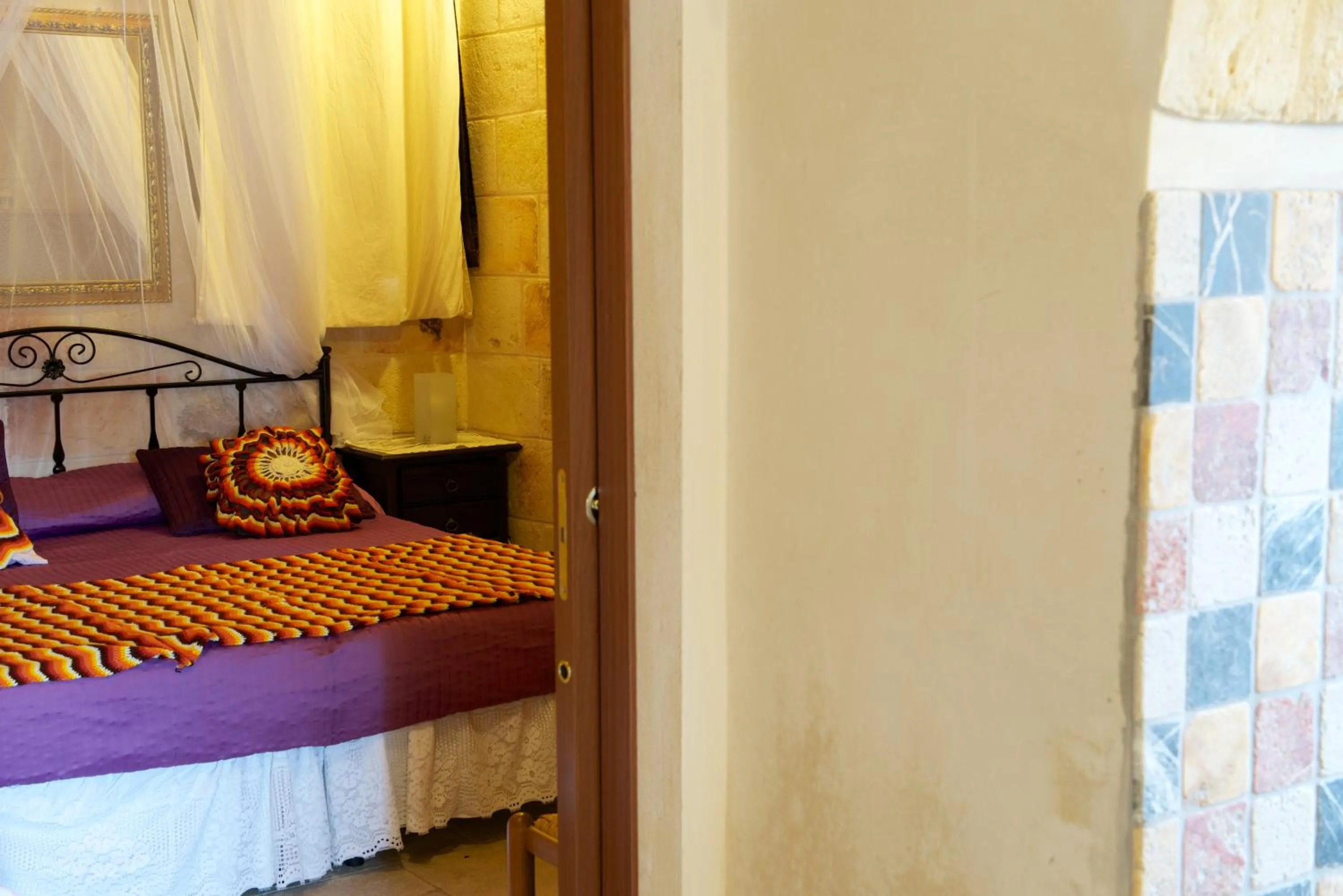 Decorative detail in Relais Villa Lucia