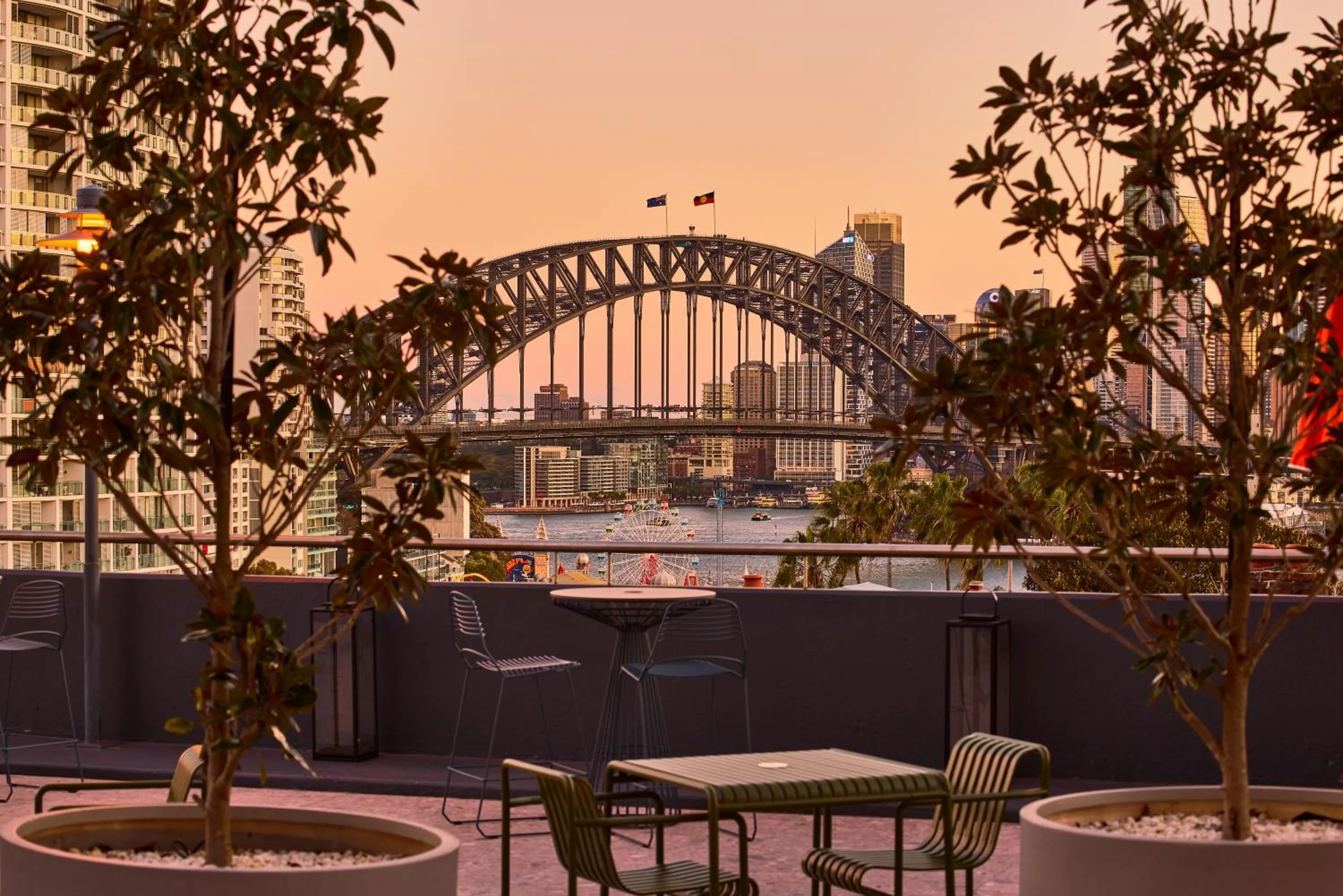 Seating area in View Sydney