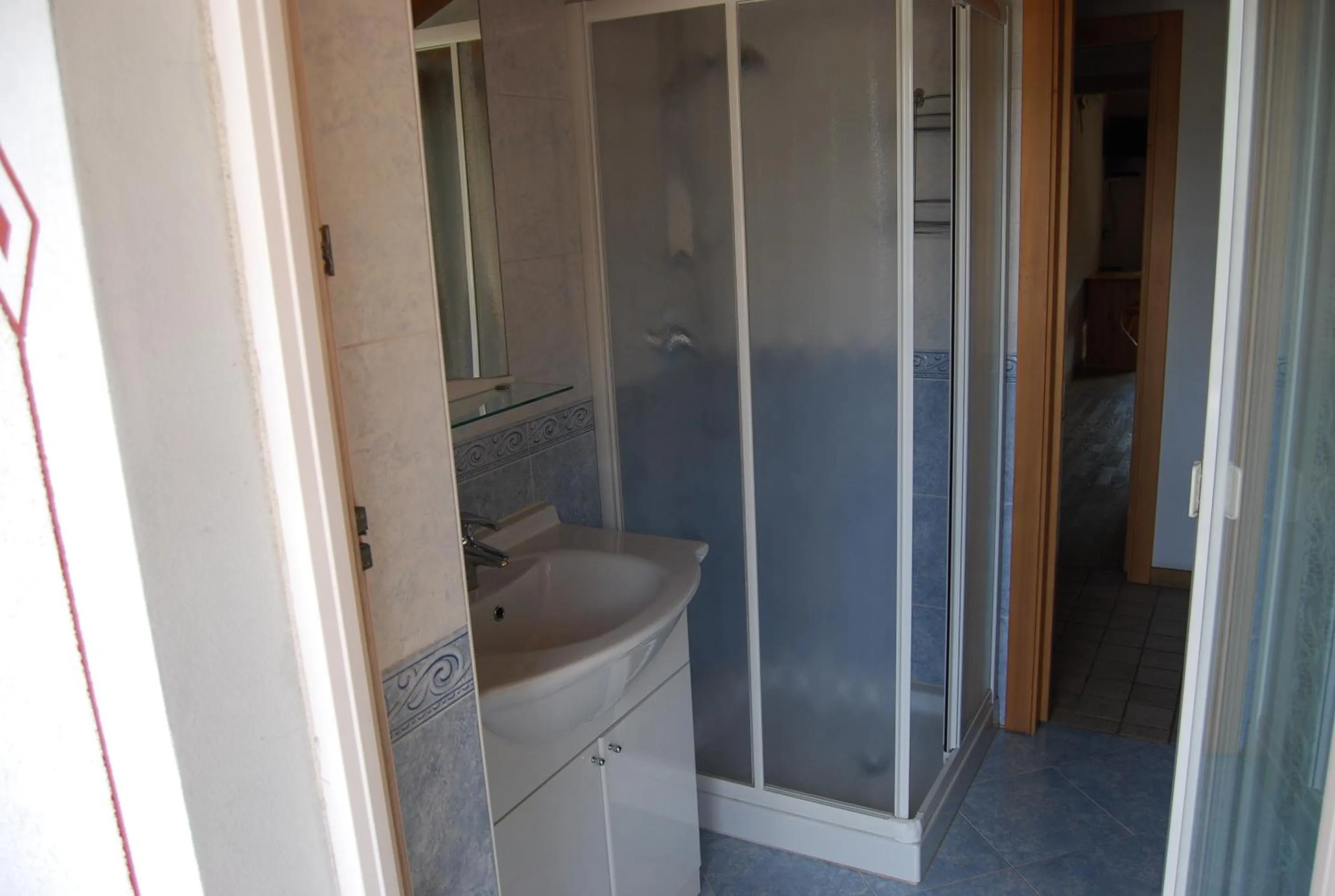 Shower in B&B Nido Delle Aquile