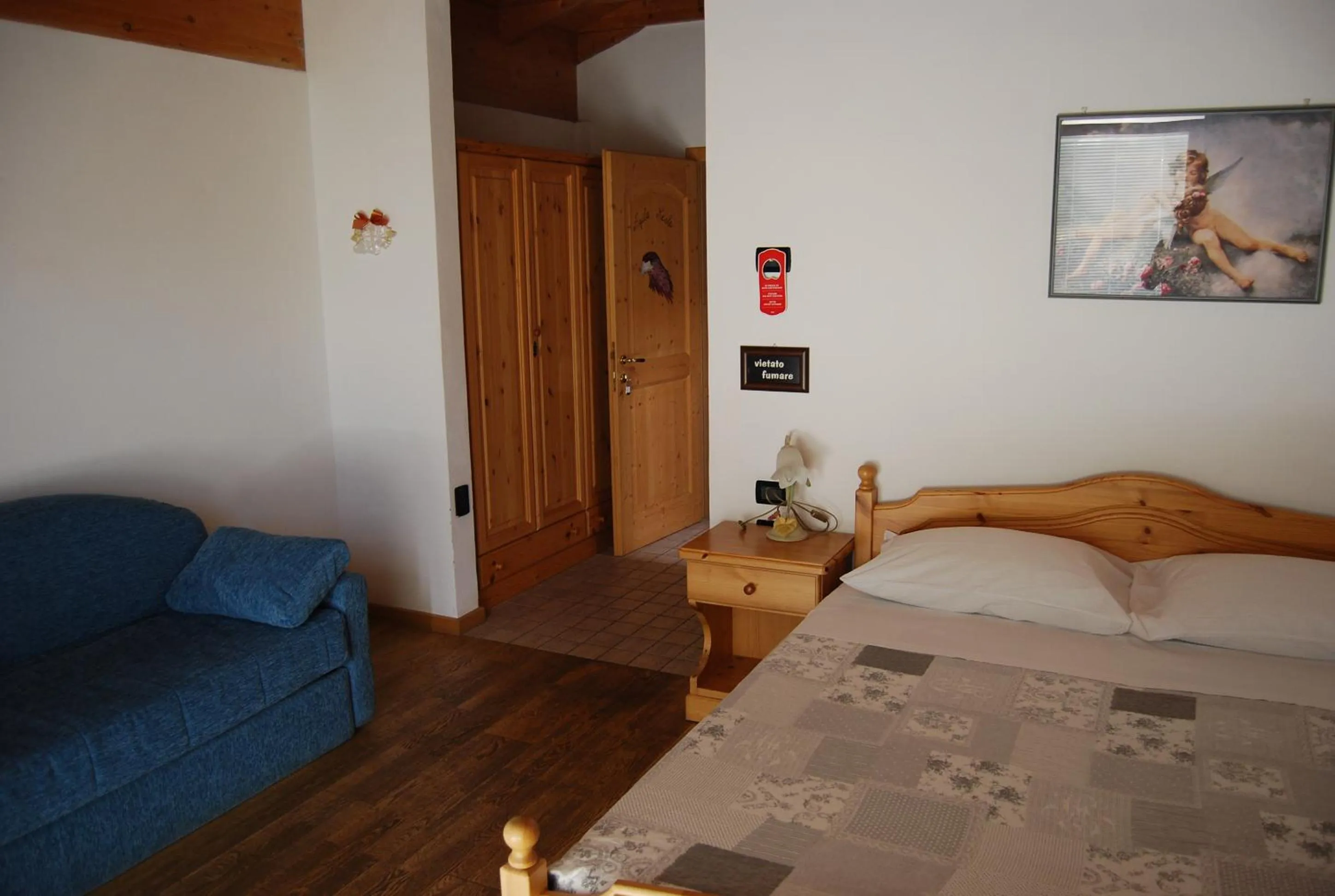 Bedroom, Bed in B&B Nido Delle Aquile