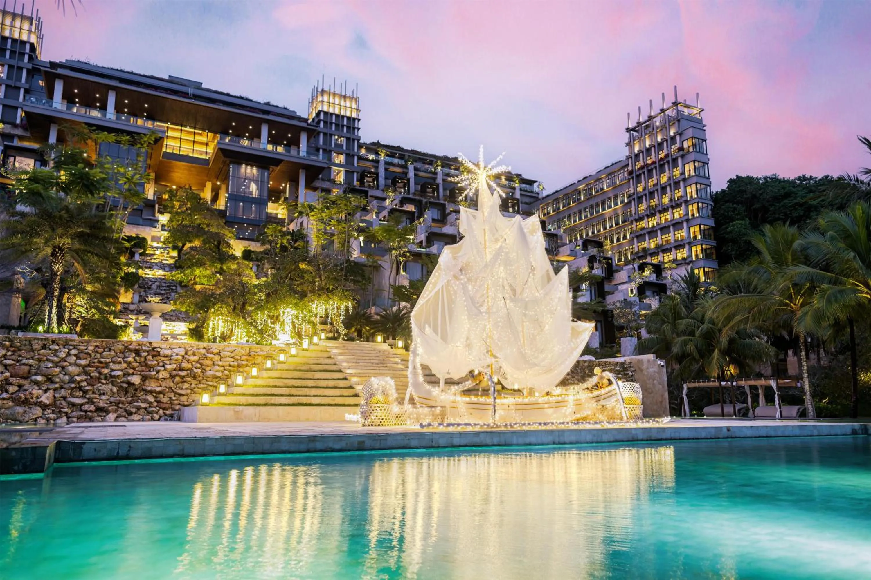 On site in The Apurva Kempinski Bali