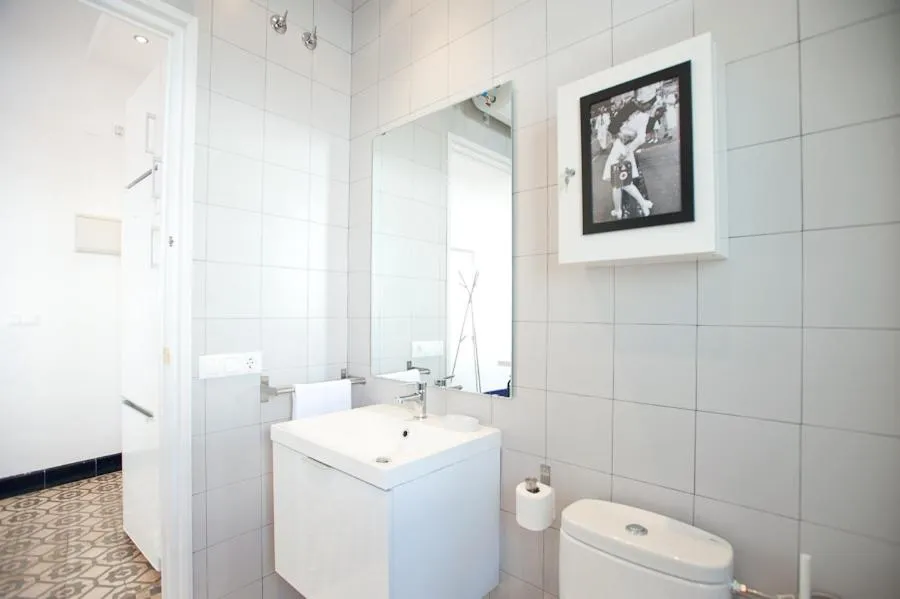 Bathroom in Apartamentos Calle Rosario