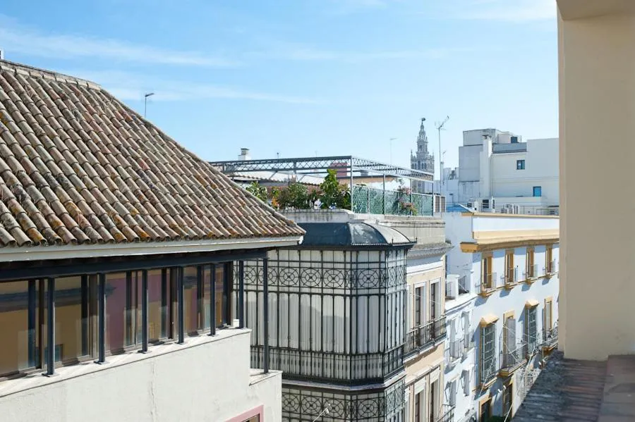 Balcony/Terrace in Apartamentos Calle Rosario