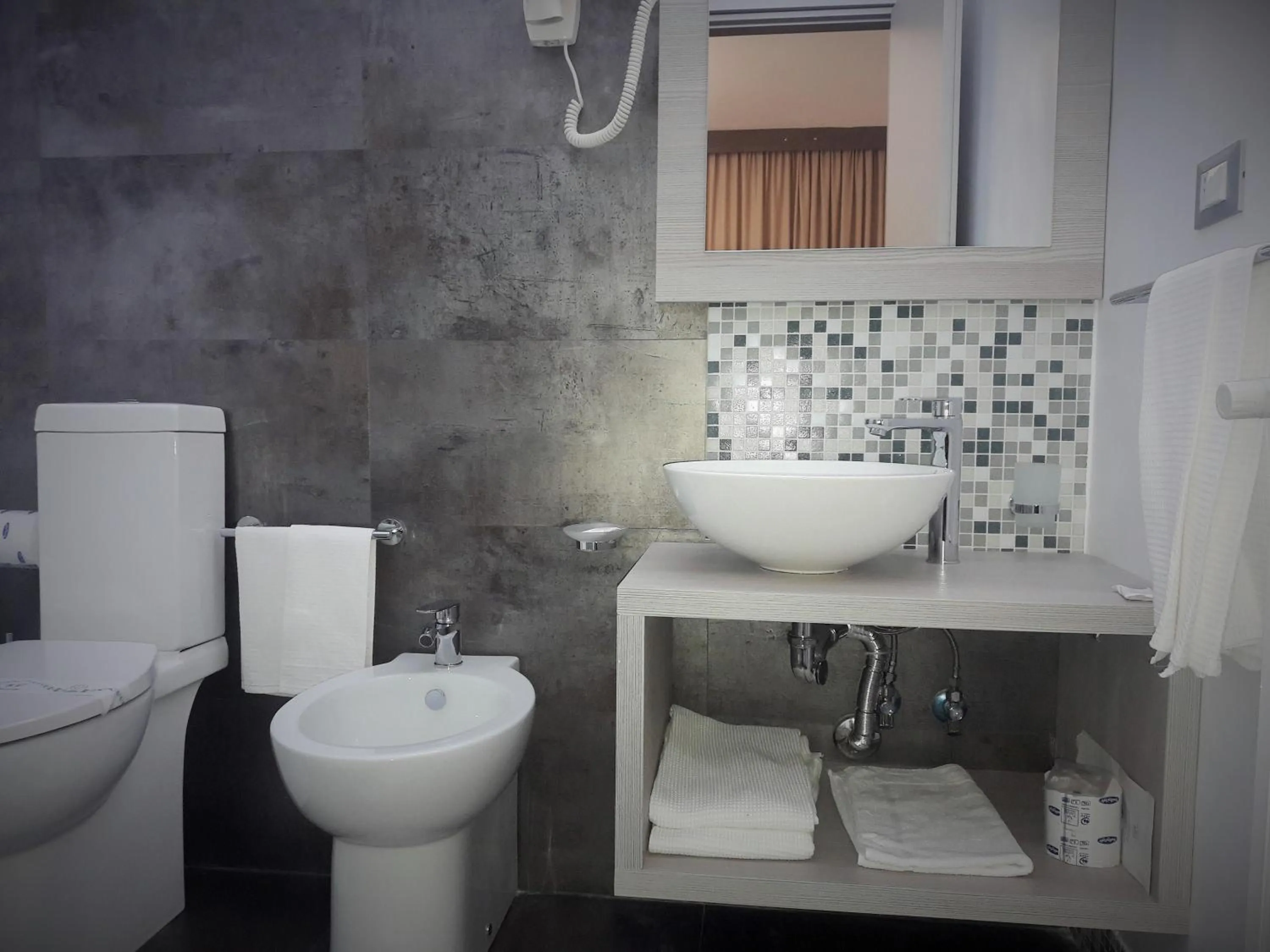 Bathroom in Hotel Meranda