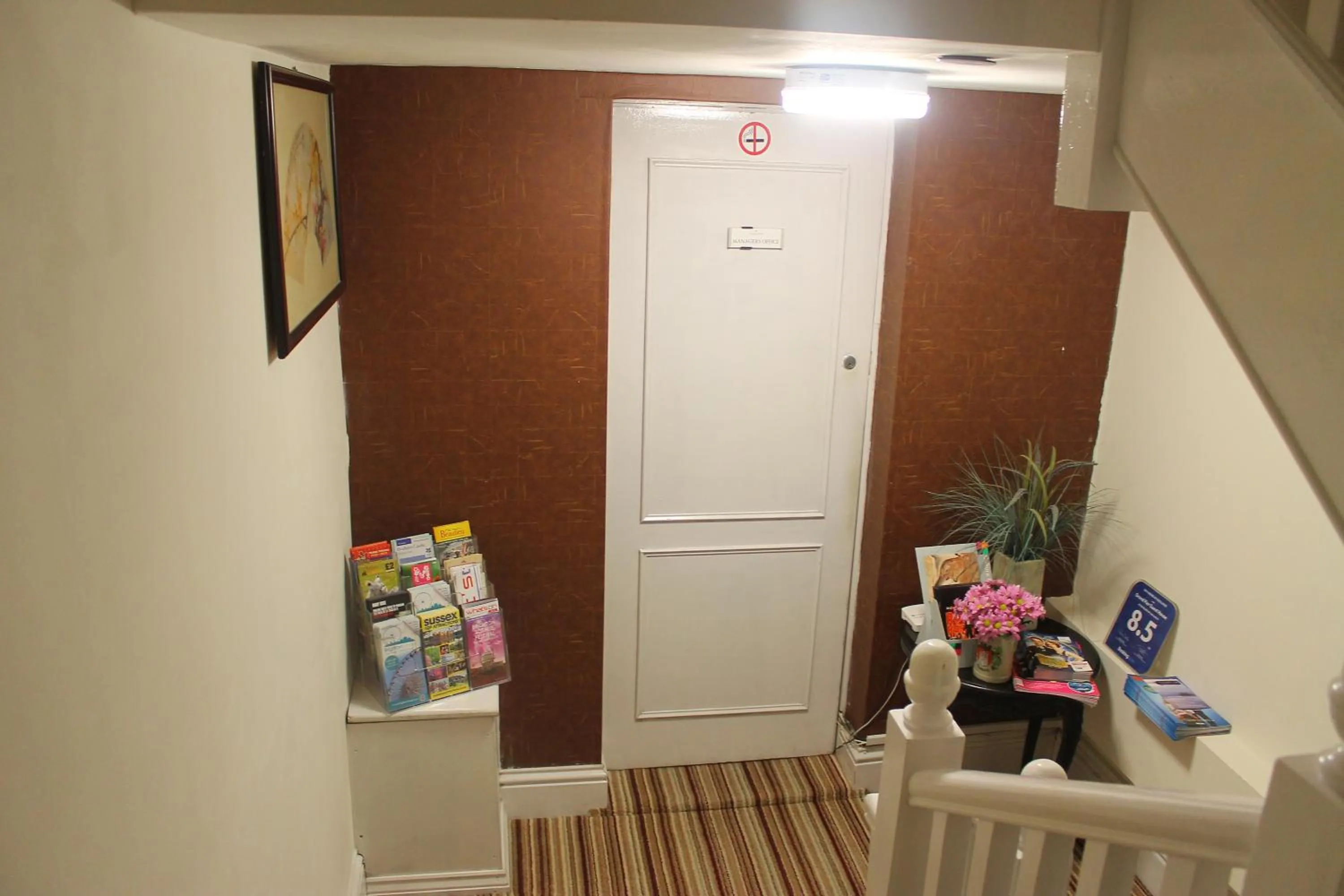 Decorative detail in Grand Pier Guest House