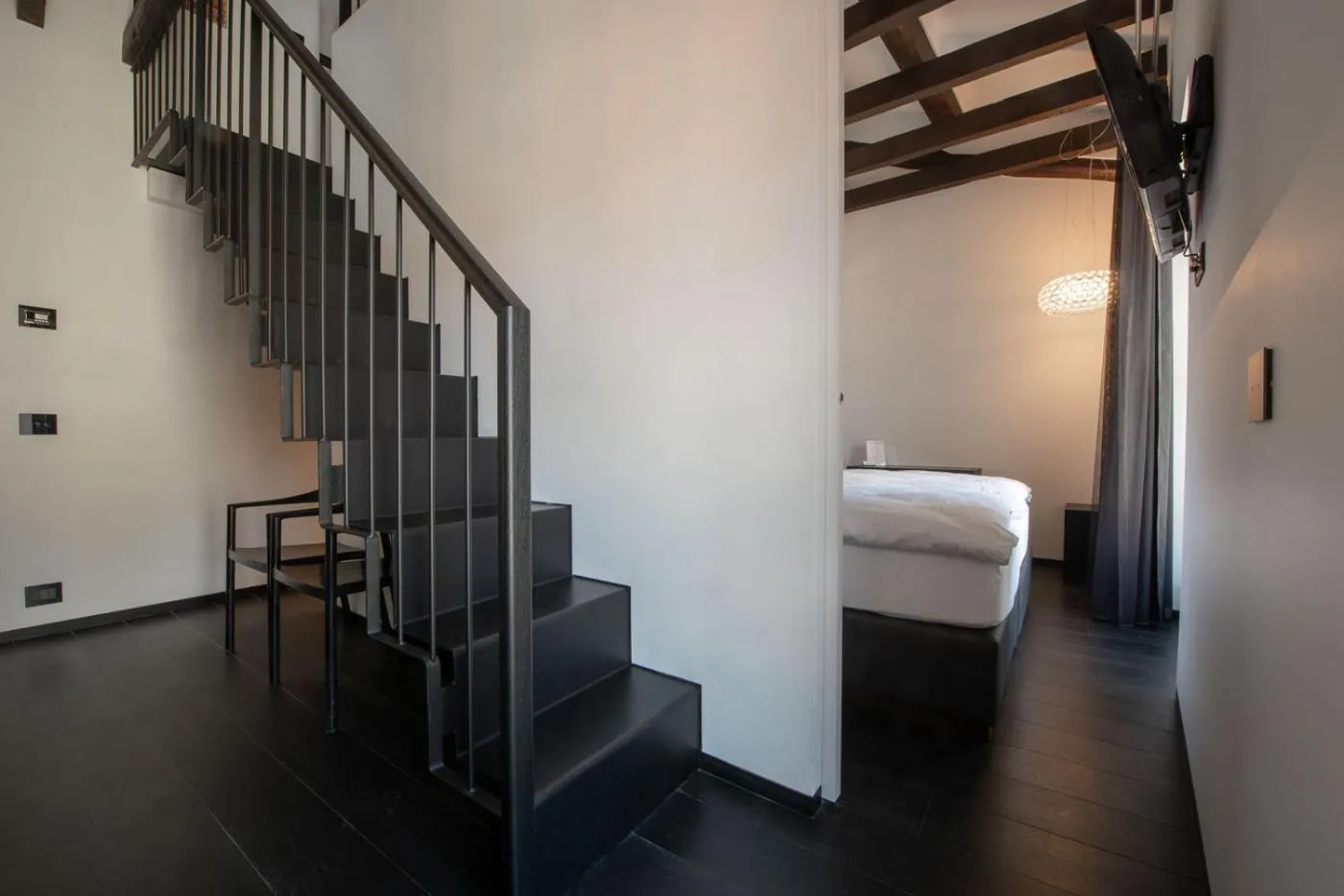 Living room, Bed in Hotel Gabbani