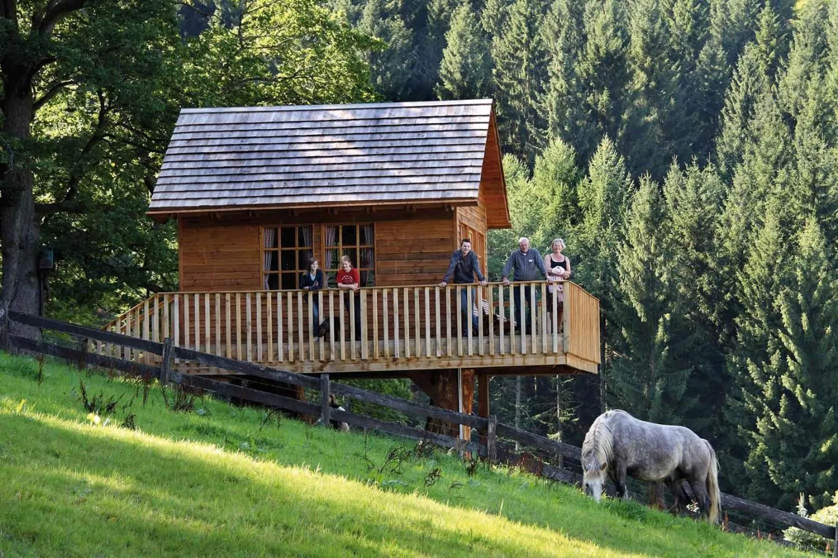 Garden in Hotel Gut Vorwald